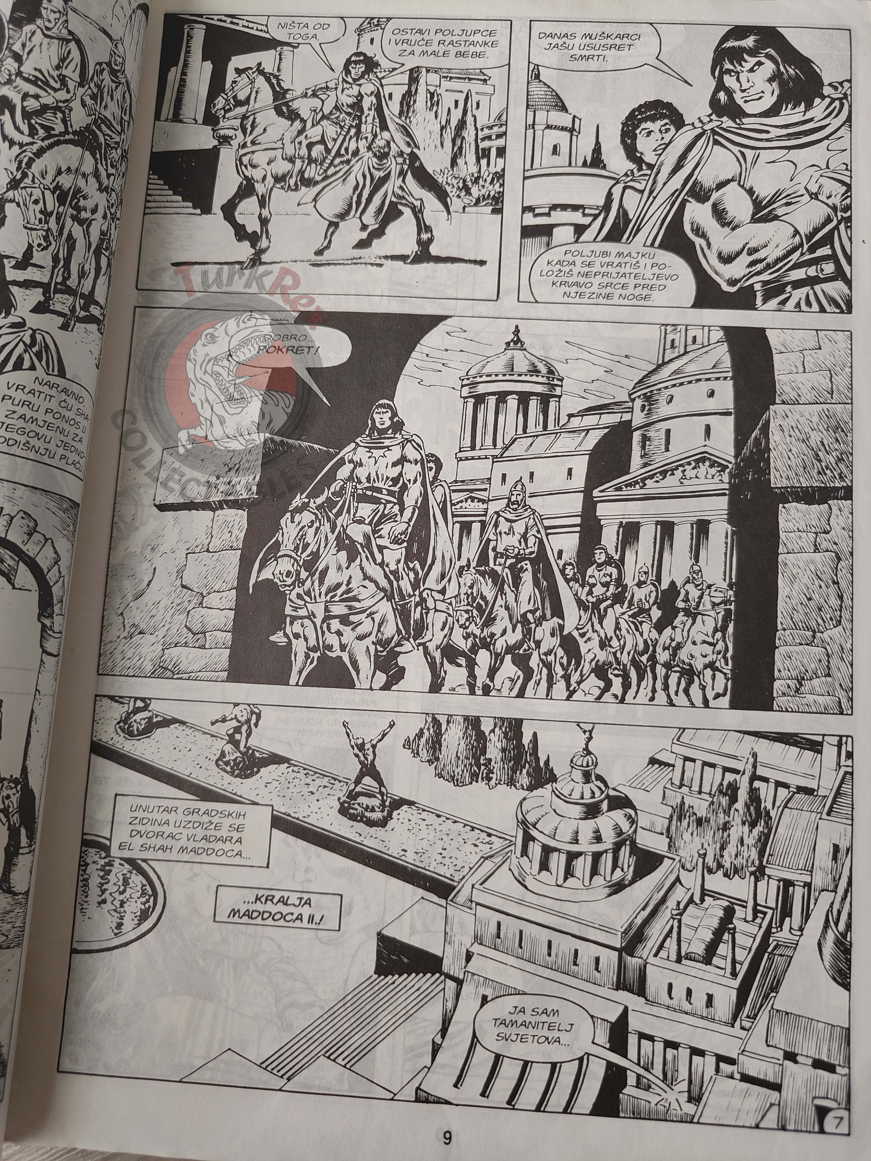 Conan Barbar #35 Crotian Comic Crotia Conan the Barbarian #102