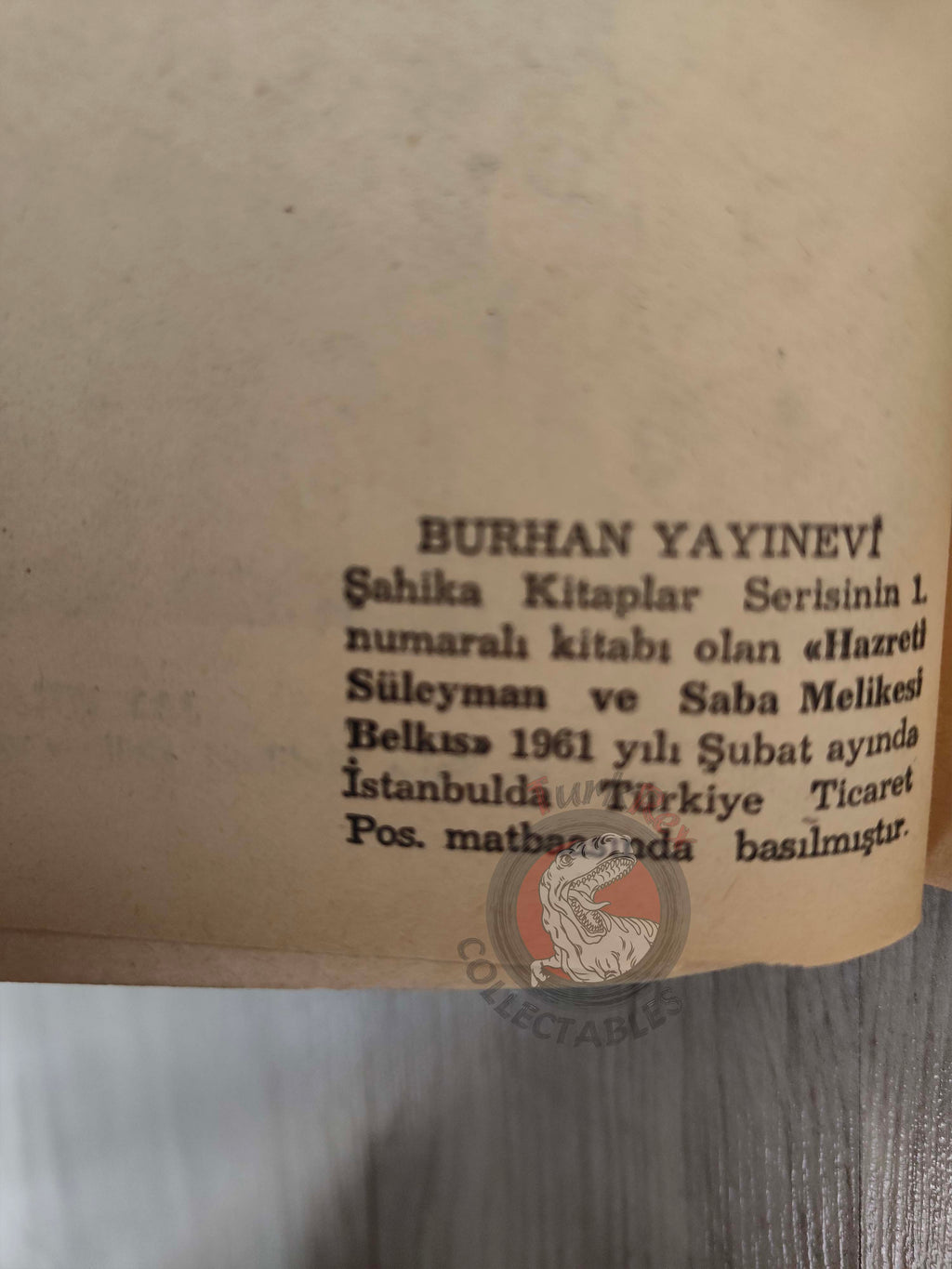 Jay Williams – Solomon and Sheba 1961 1st Turkish Book Turkey