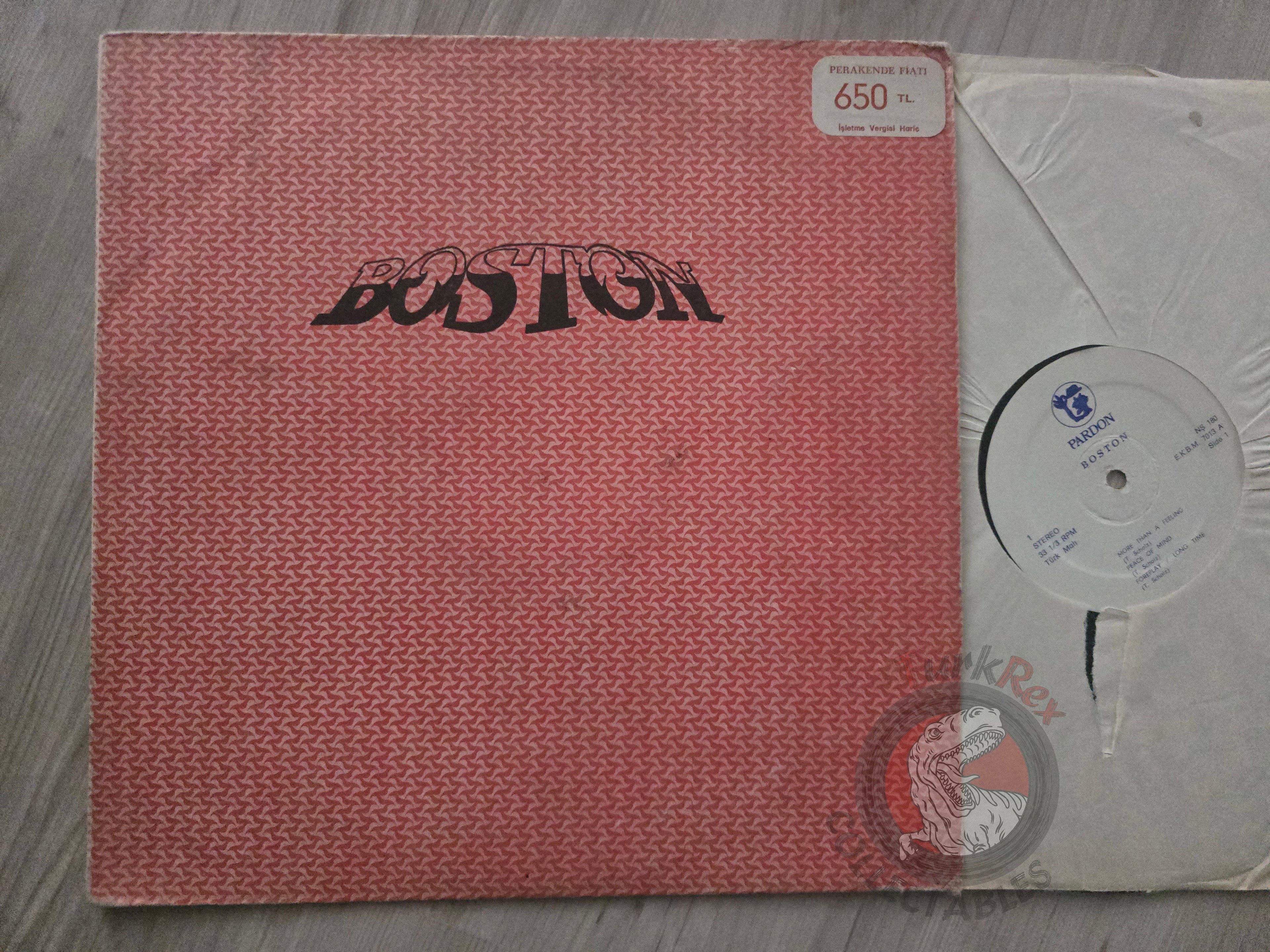 Boston – Boston Turkish Pressing Vinyl Turkey Edition