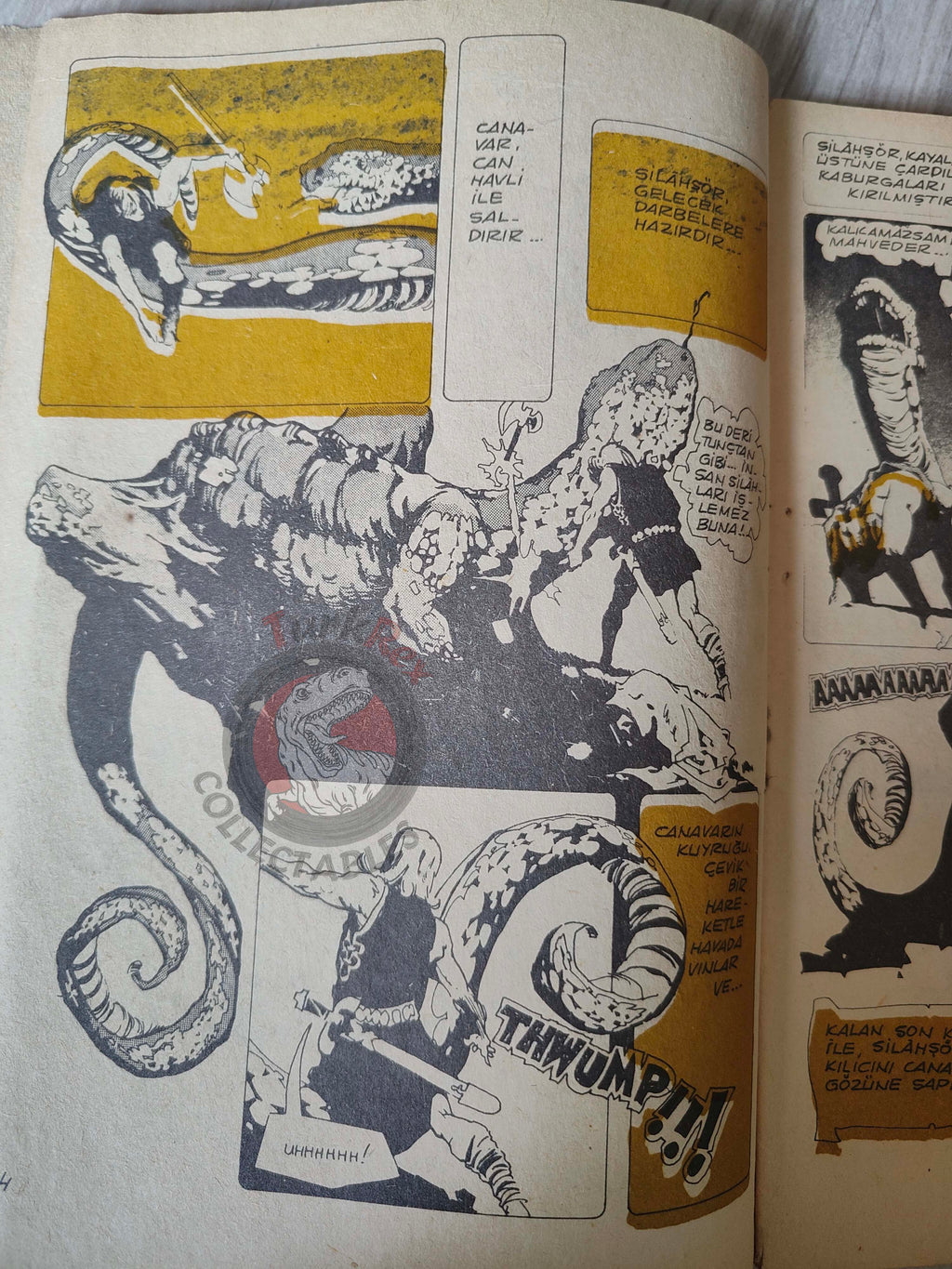 Korku Magazin #75 1969 Turkish Comic Turkey Warren Creepy Eerie Frankenstein