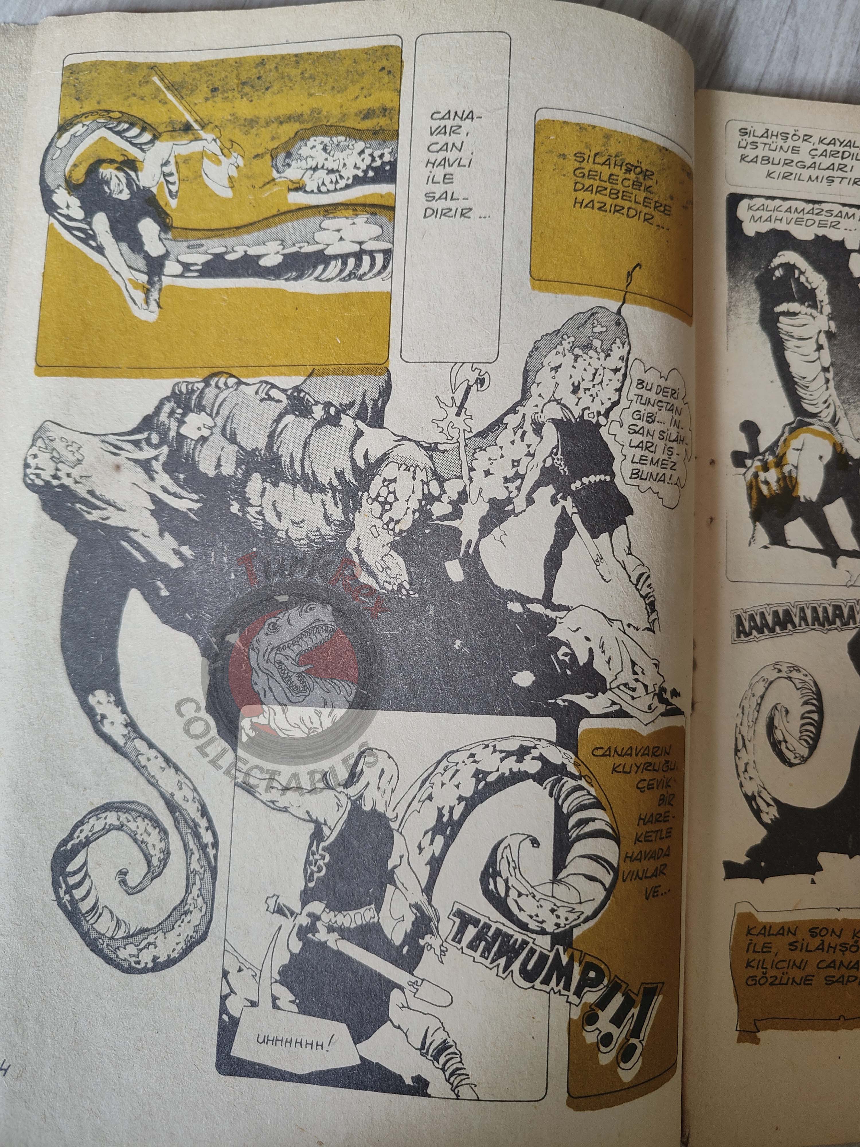 Korku Magazin #75 1969 Turkish Comic Turkey Warren Creepy Eerie Frankenstein