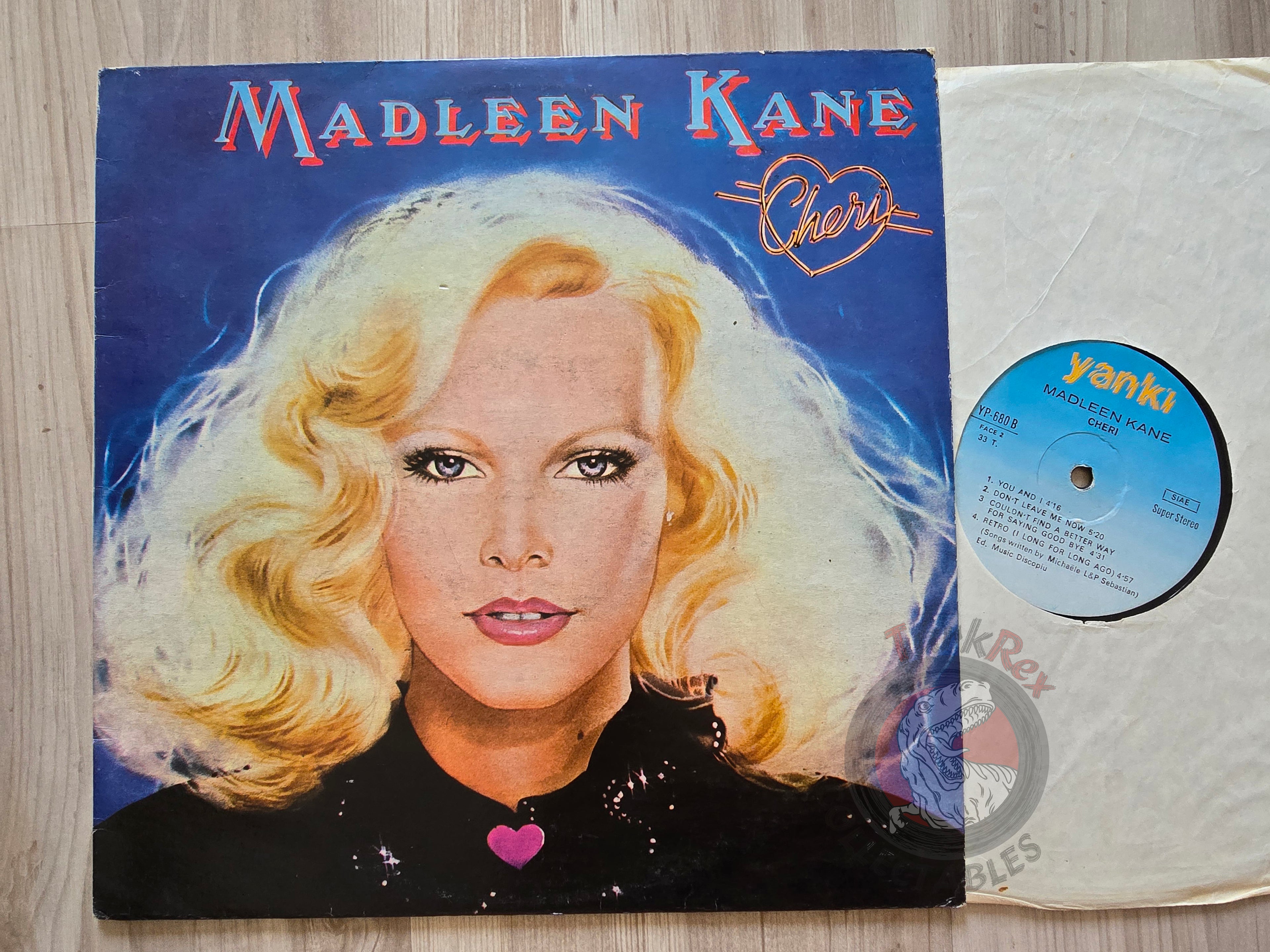 Madleen Kane – Cheri Turkish Pressing Vinyl Turkey Edition
