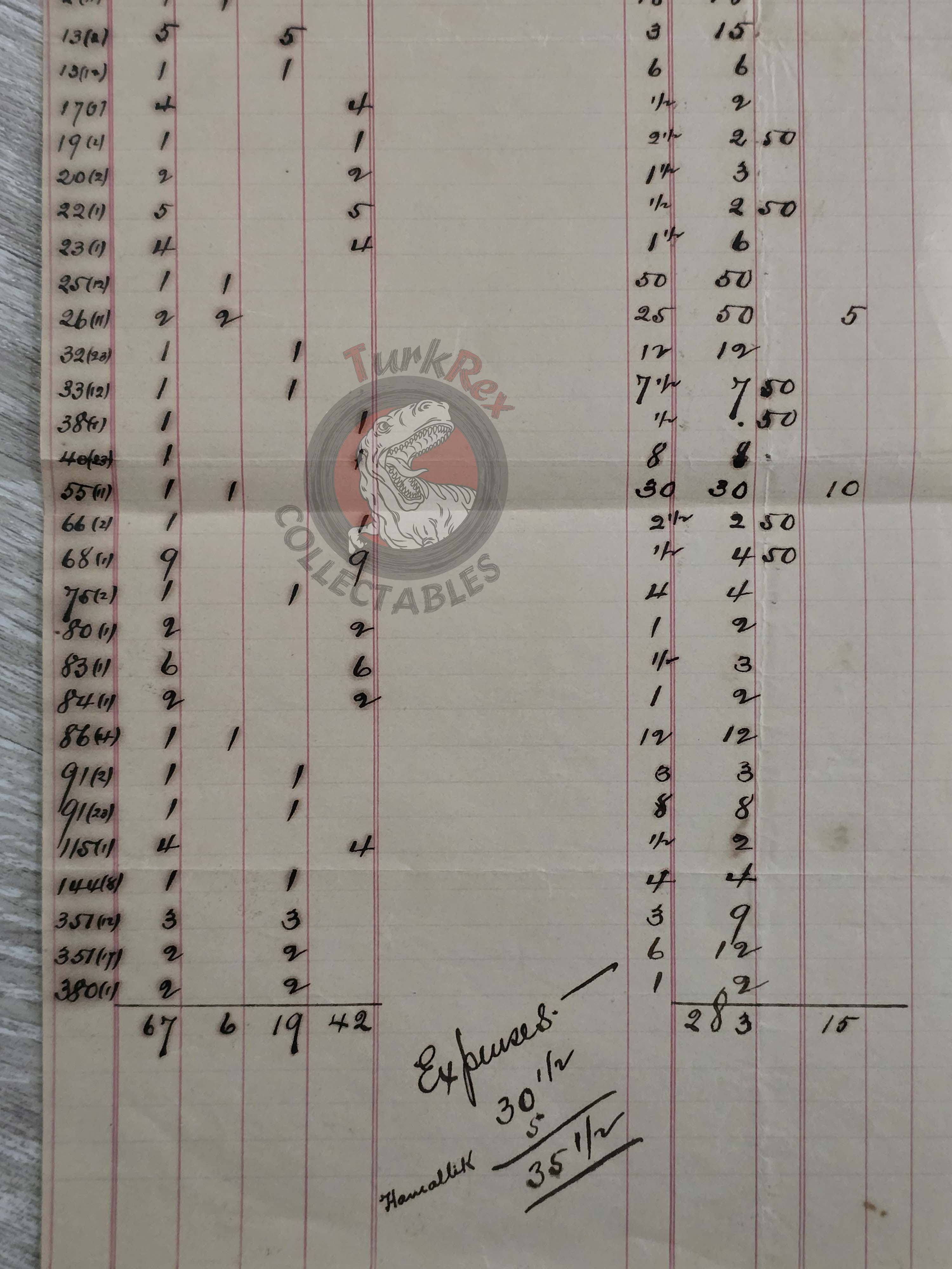 American Bible Society 1897 Dedeyan Armenian Book Order Form Ottoman Empire Armenia