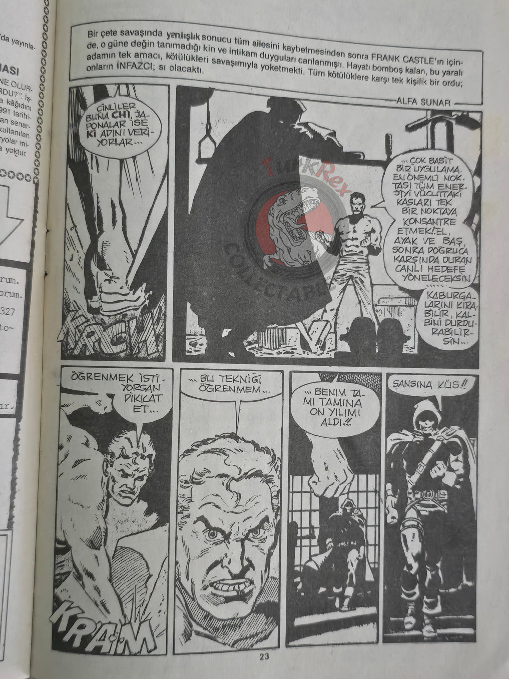 The Punisher #2 1991 Turkish Comic Turkey #47 #48 Daredevil #292