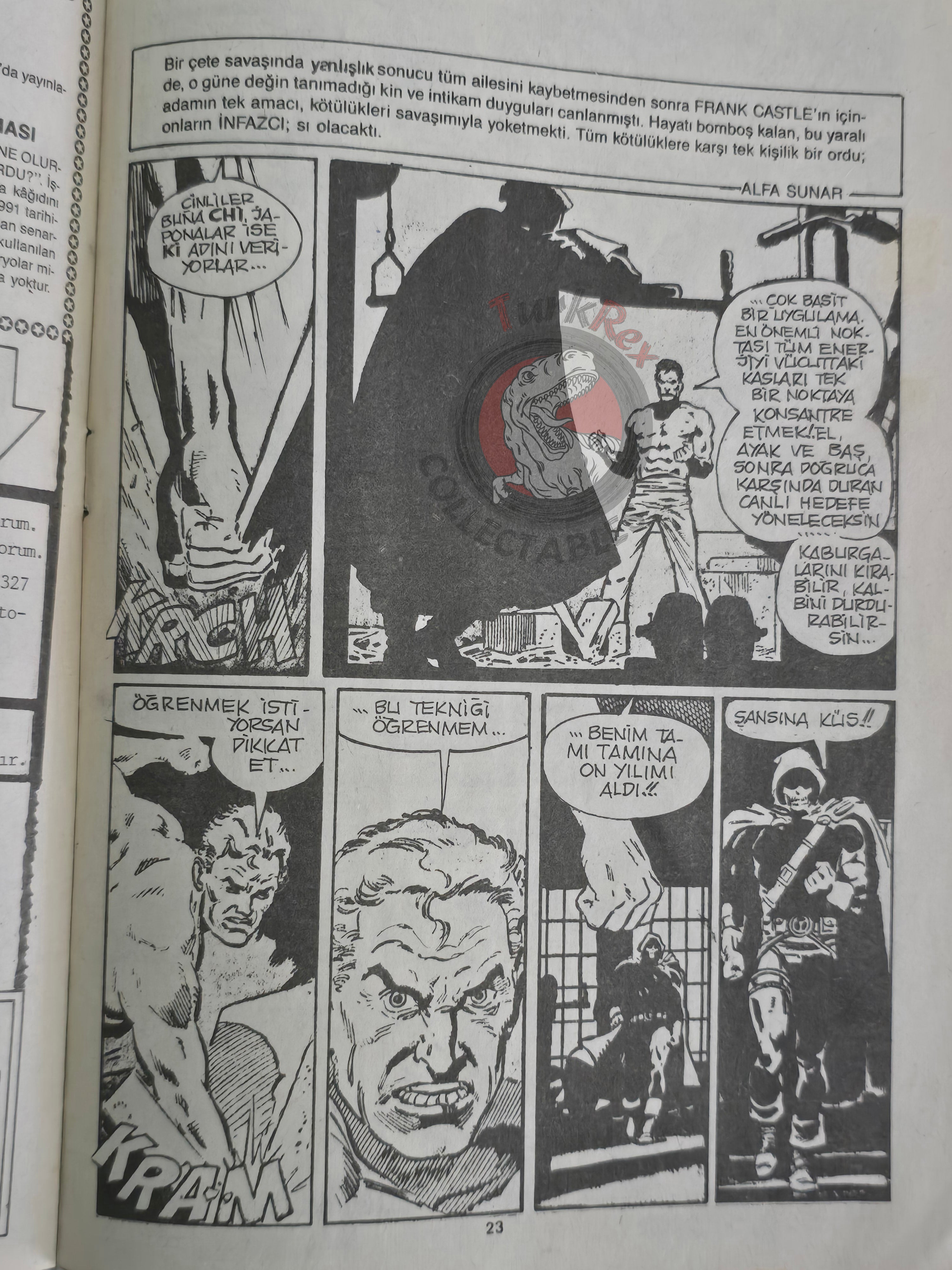 The Punisher #2 1991 Turkish Comic Turkey #47 #48 Daredevil #292