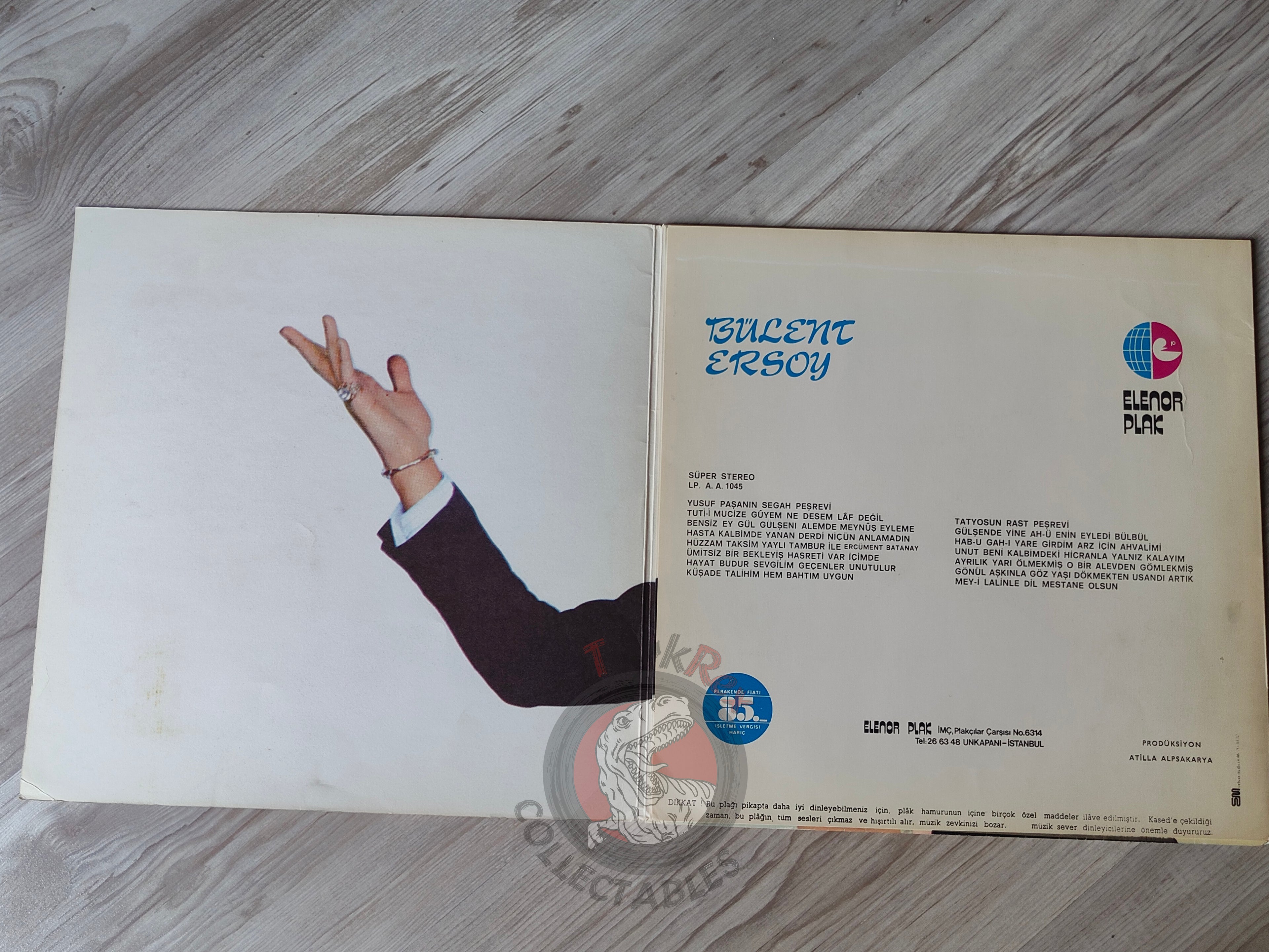 Bülent Ersoy – Bülent Ersoy Konseri Turkish Pressing Vinyl Turkey Edition