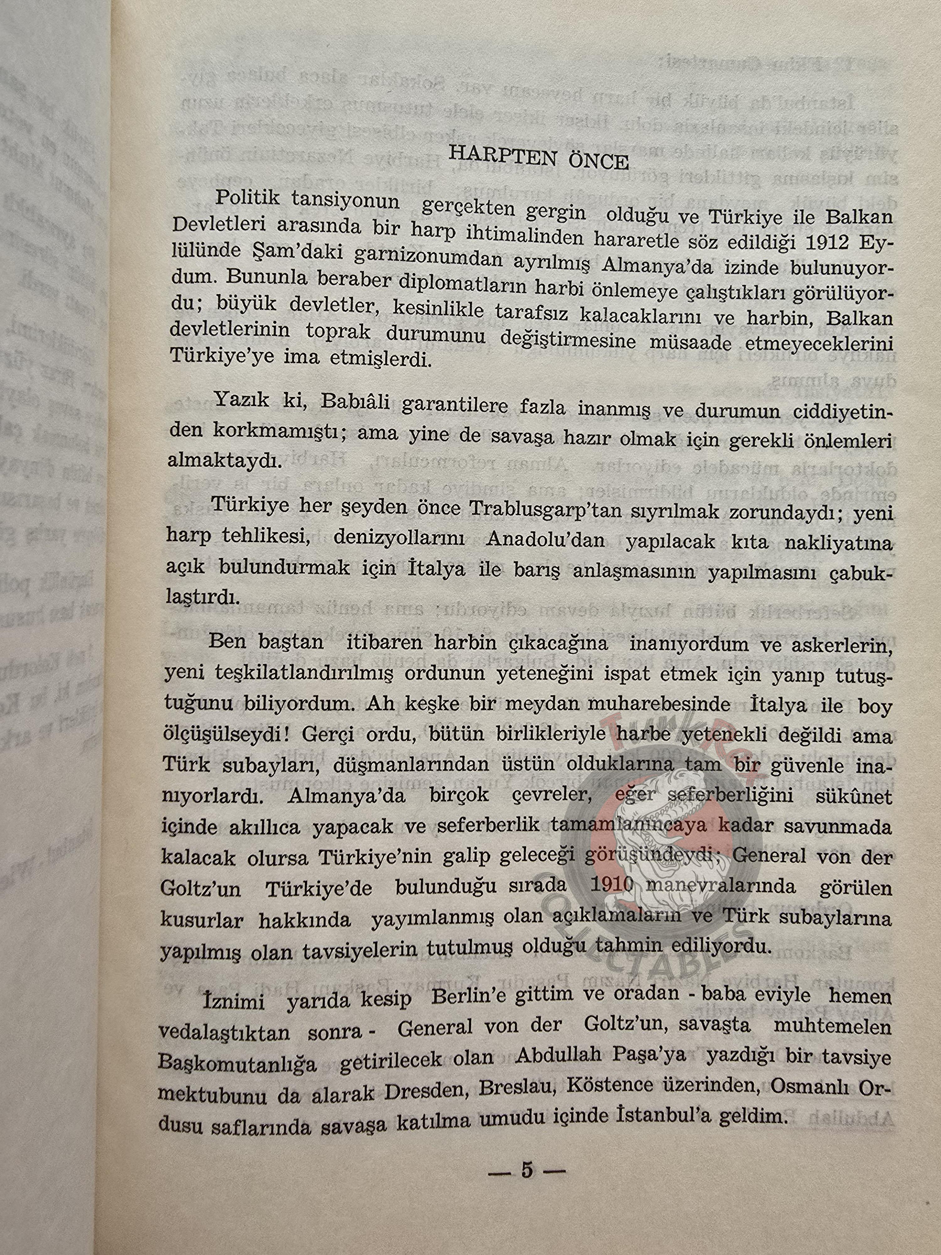 G. v. Hochwaechter – With the Turks at the Front 1979 Turkish Book Military Ottoman Empire Maps