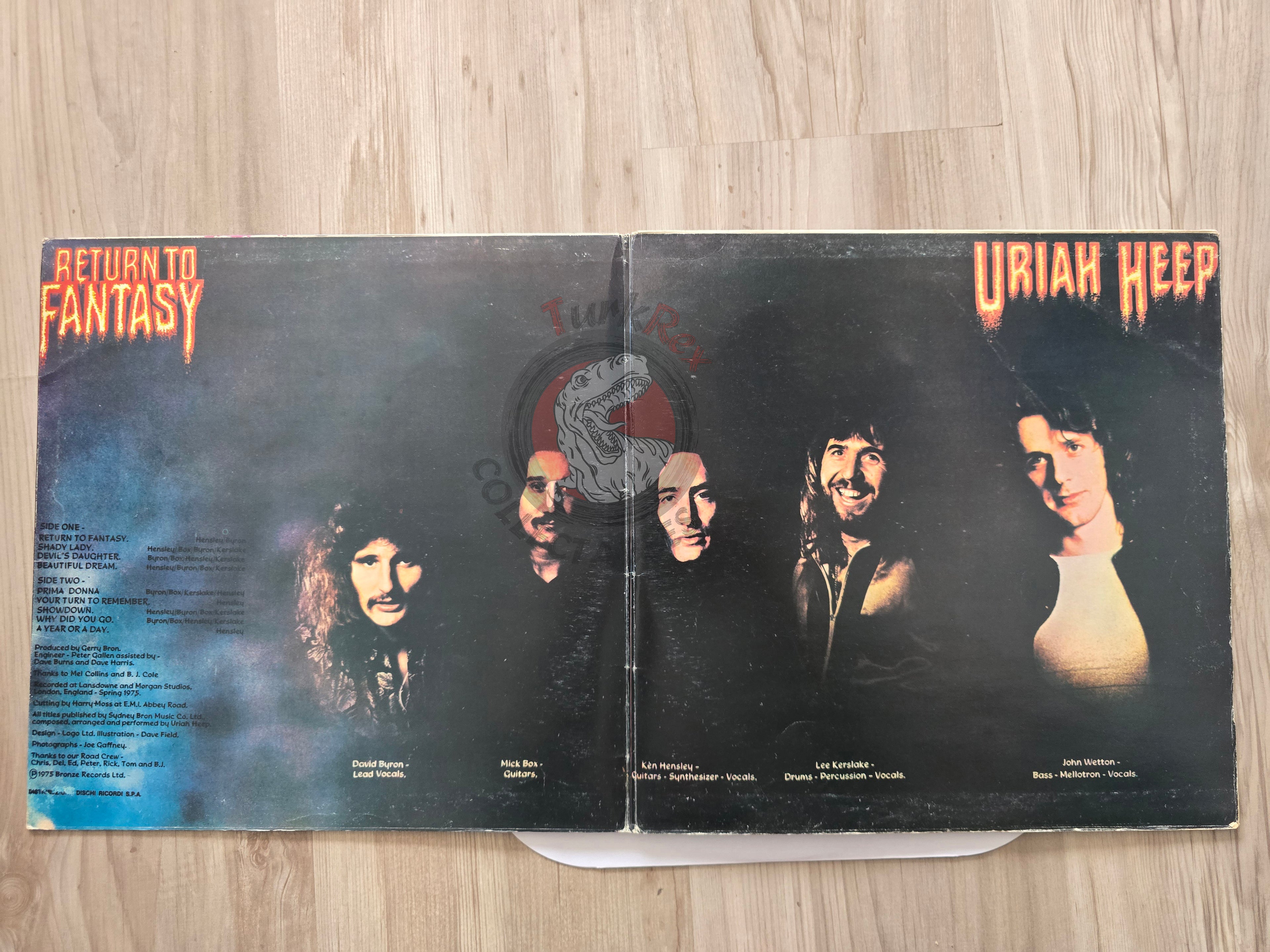 Uriah Heep – Return to Fantasy Turkish Pressing Vinyl Turkey Edition