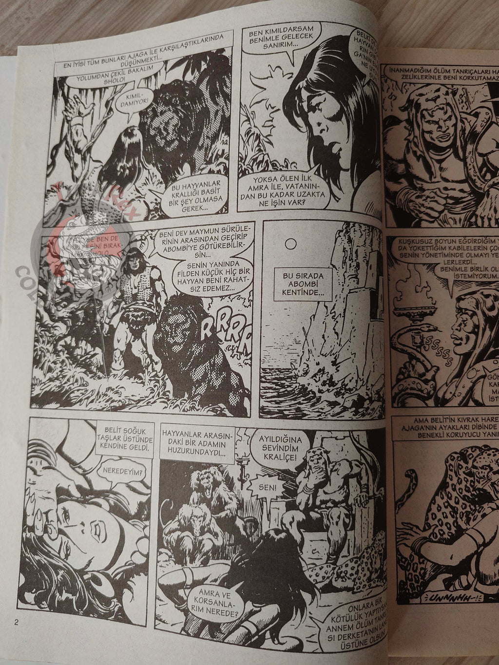 Conan The Barbarian #11 2001 Turkish Comic Turkey #96 #97 #98
