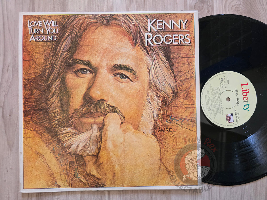 Kenny Rogers – Love Will Turn You Around Turkish Pressing Vinyl Turkey Edition