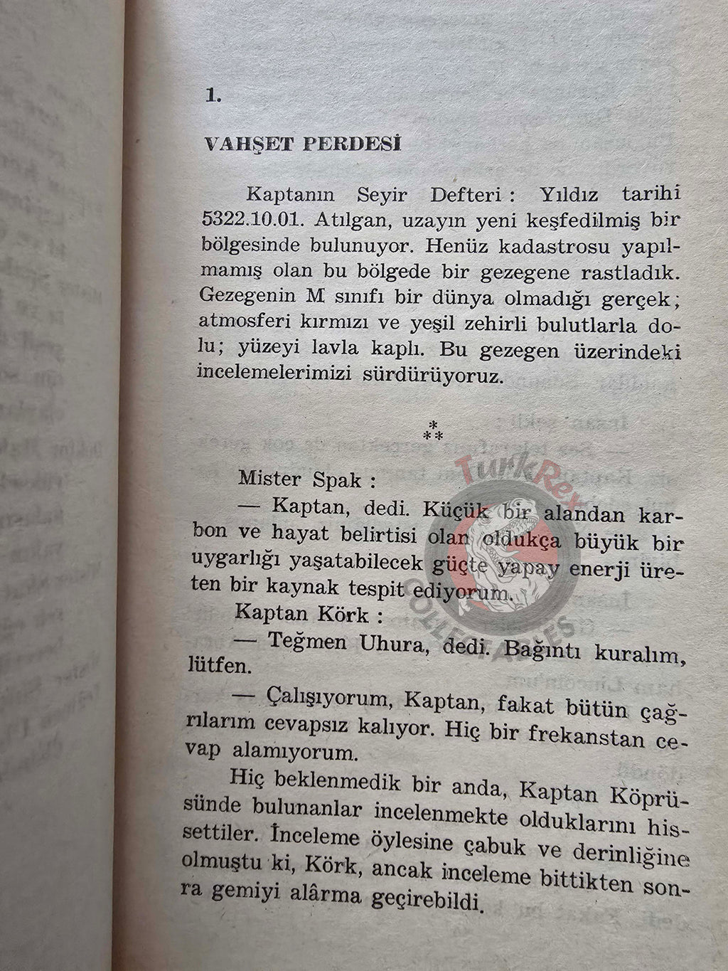 Star Trek 6 – James Blish 1973 1st Turkish Book Turkey