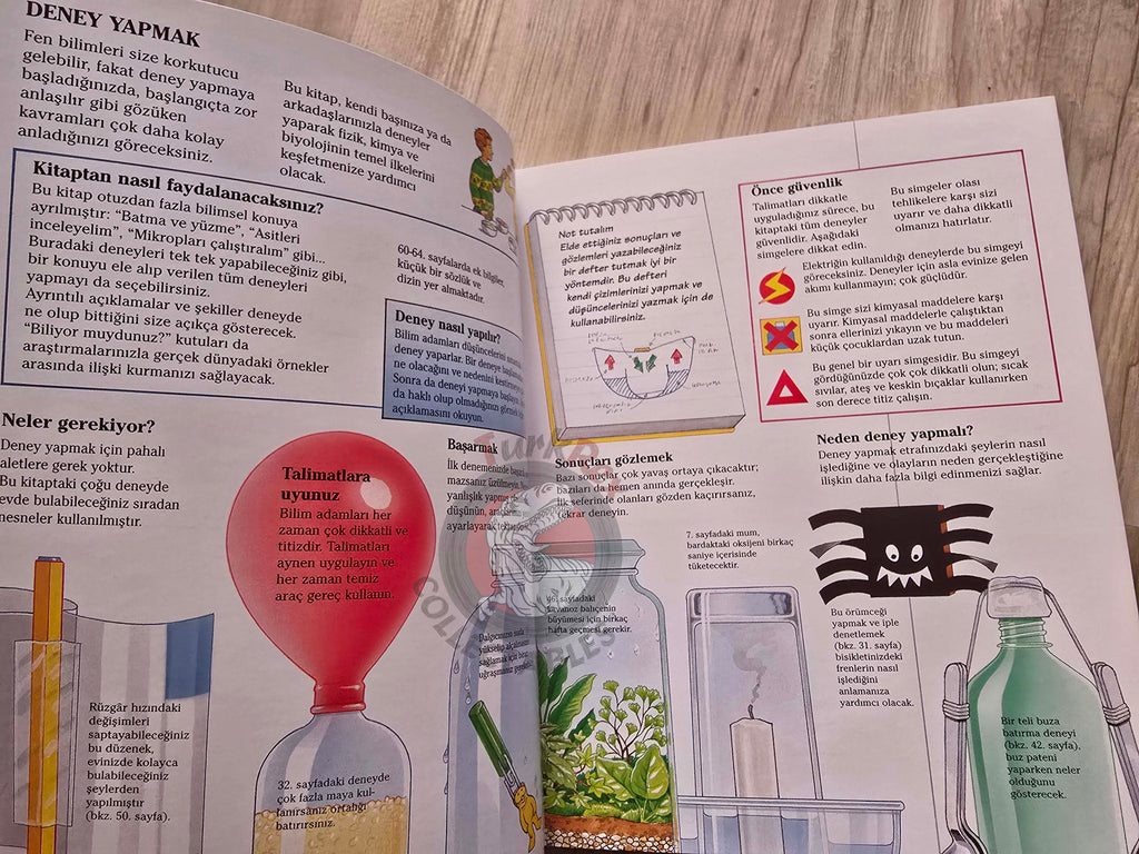 Jane Bingham – Science Experiments 2008 Turkish Book Turkey