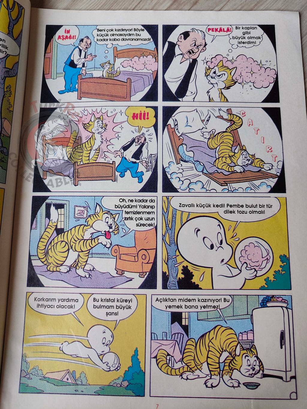 Casper the Friendly Ghost Magazine – Issue #24 1997 Turkish Comic Turkey