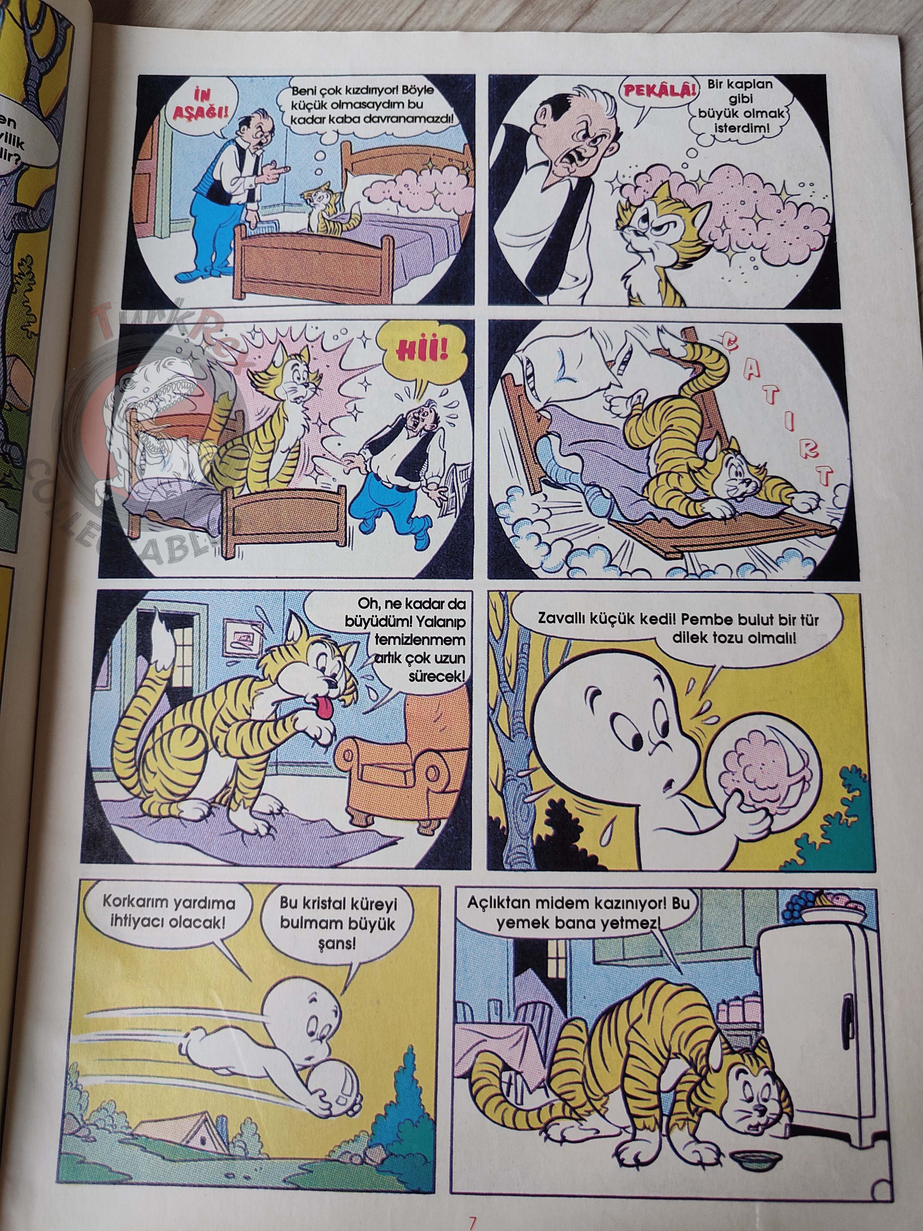 Casper the Friendly Ghost Magazine – Issue #24 1997 Turkish Comic Turkey