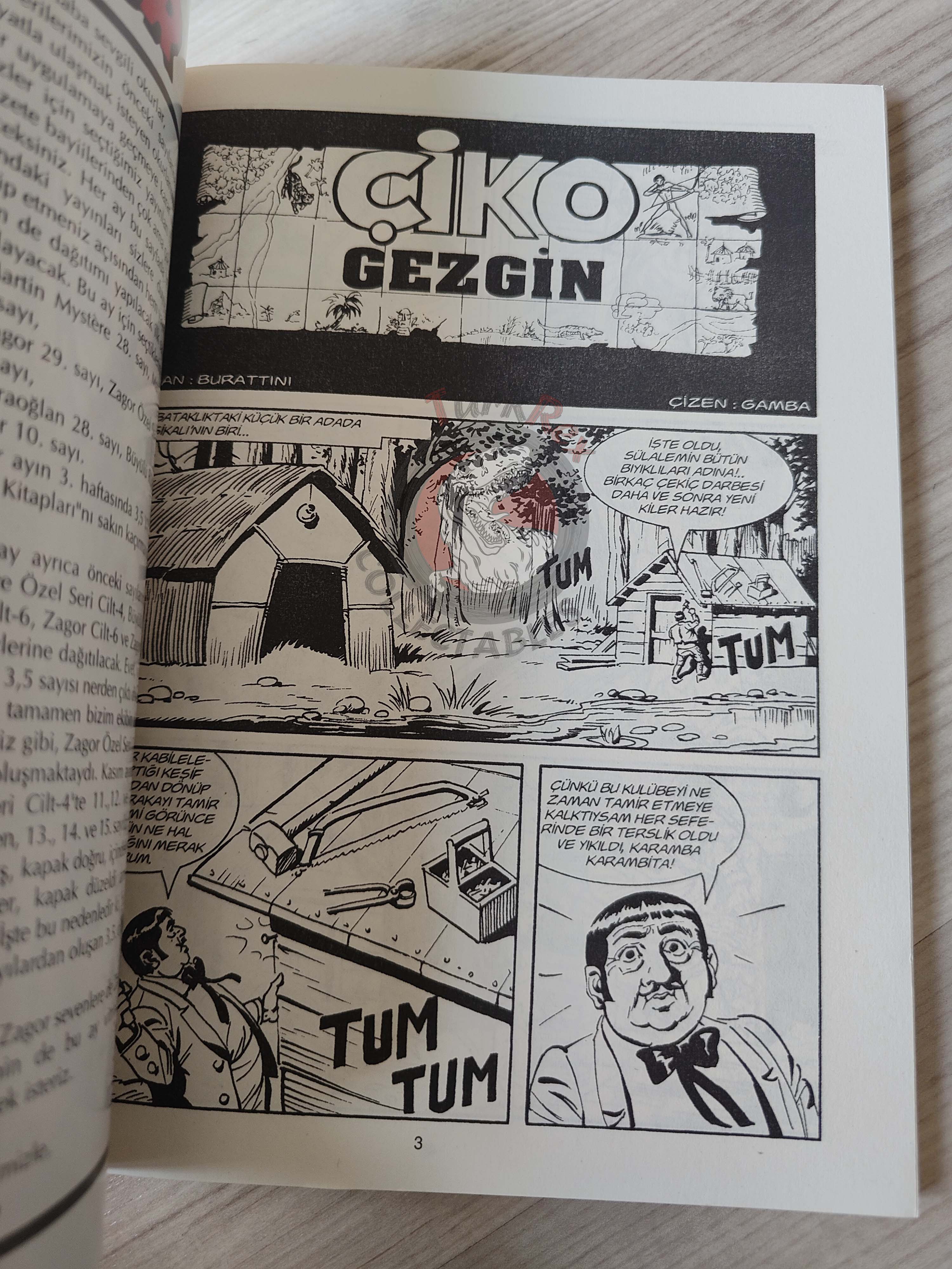 Zagor Cico #54 2007 Cico Esploratore Turkish Comic Turkey #22