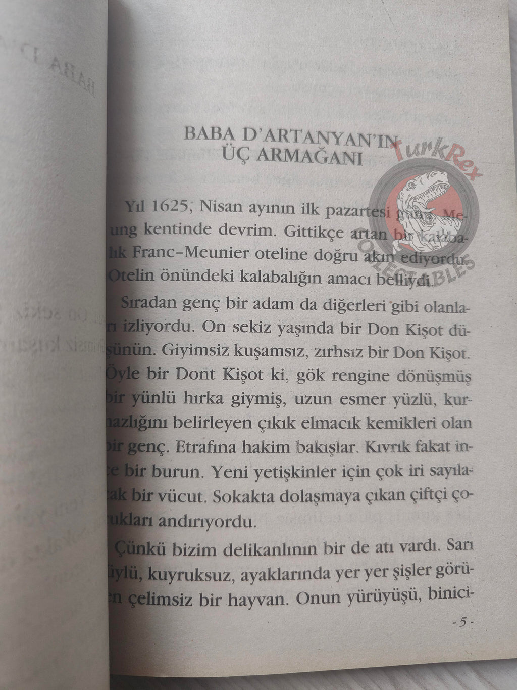 Alexandre Dumas – The Three Musketeers 1999 Turkish Book Turkey