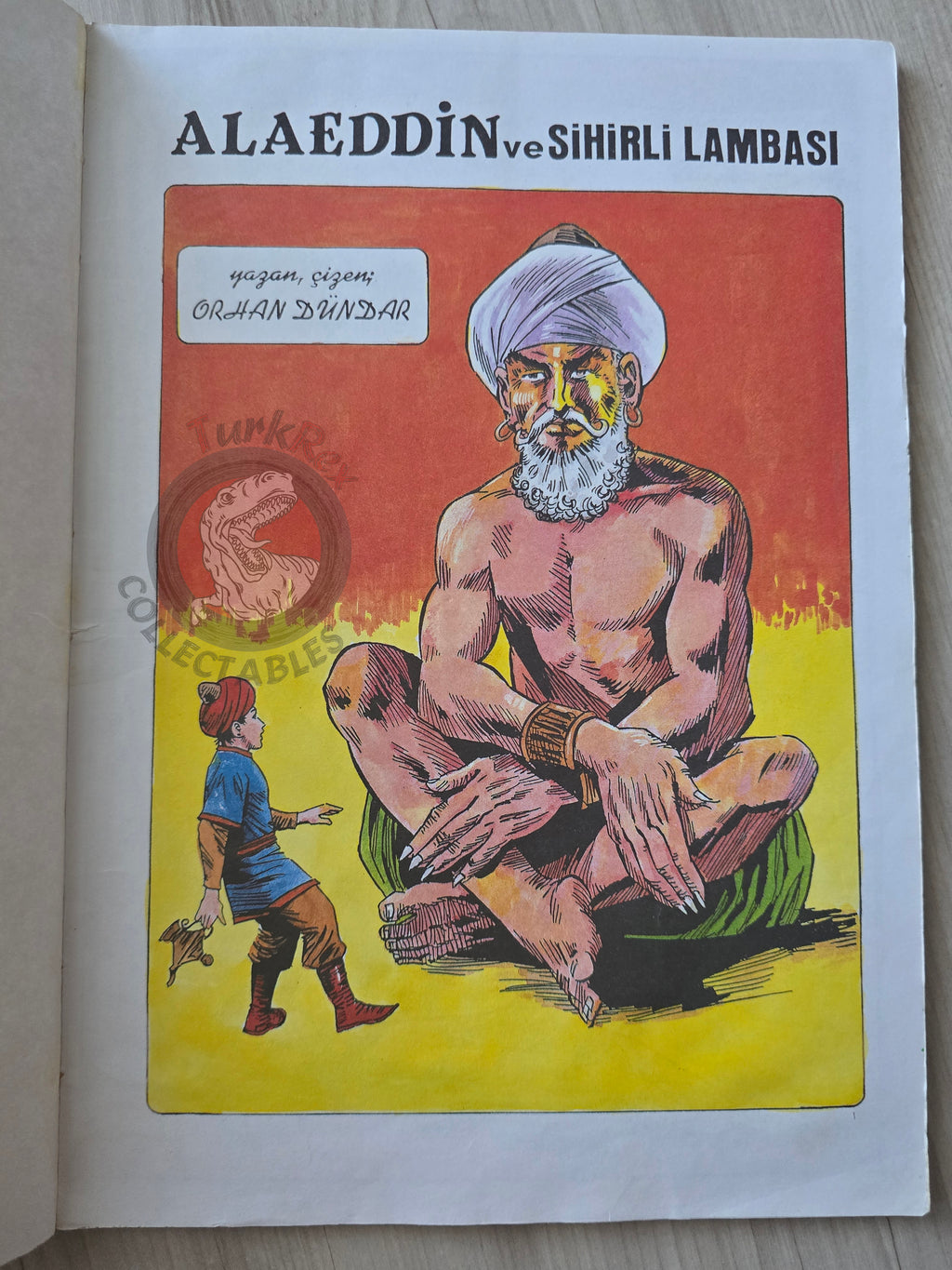 Aladdin and the Wonderful Lamp Turkish Comic Turkey Classics Ilustrated
