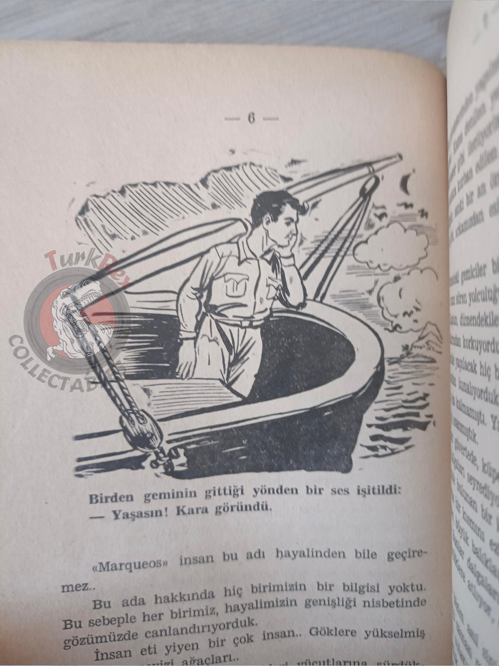 Herman Melville – Typee  1971 Turkish Book Turkey Illustrated