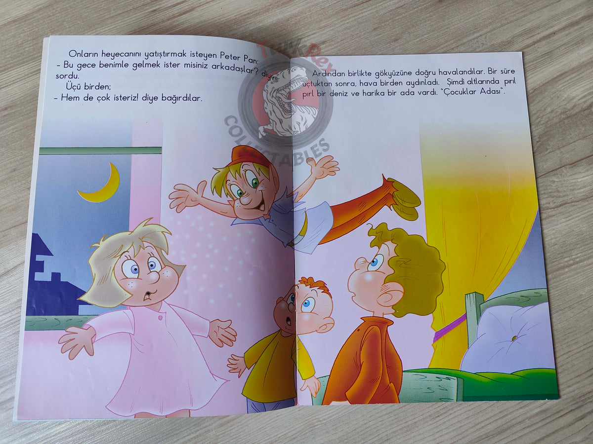 J. M. Barrie – Peter Pan 2011 Turkish Book Turkey Illustrated 1