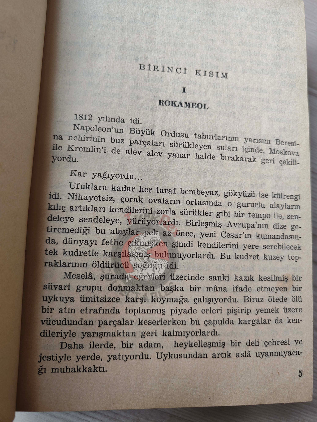 Pierre Alexis Ponson du Terrail – Rocambole 1 L’Héritage Mystérieux 1969 Turkish Book Turkey
