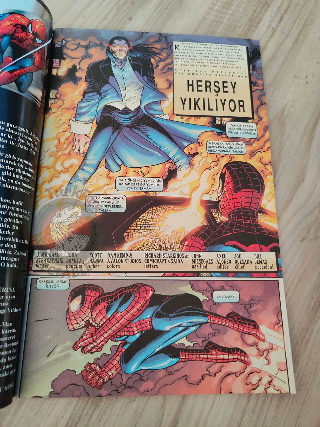 Spider-Man #4 2002 Turkish Comic Turkey The Amazing #33 Peter Parker #33