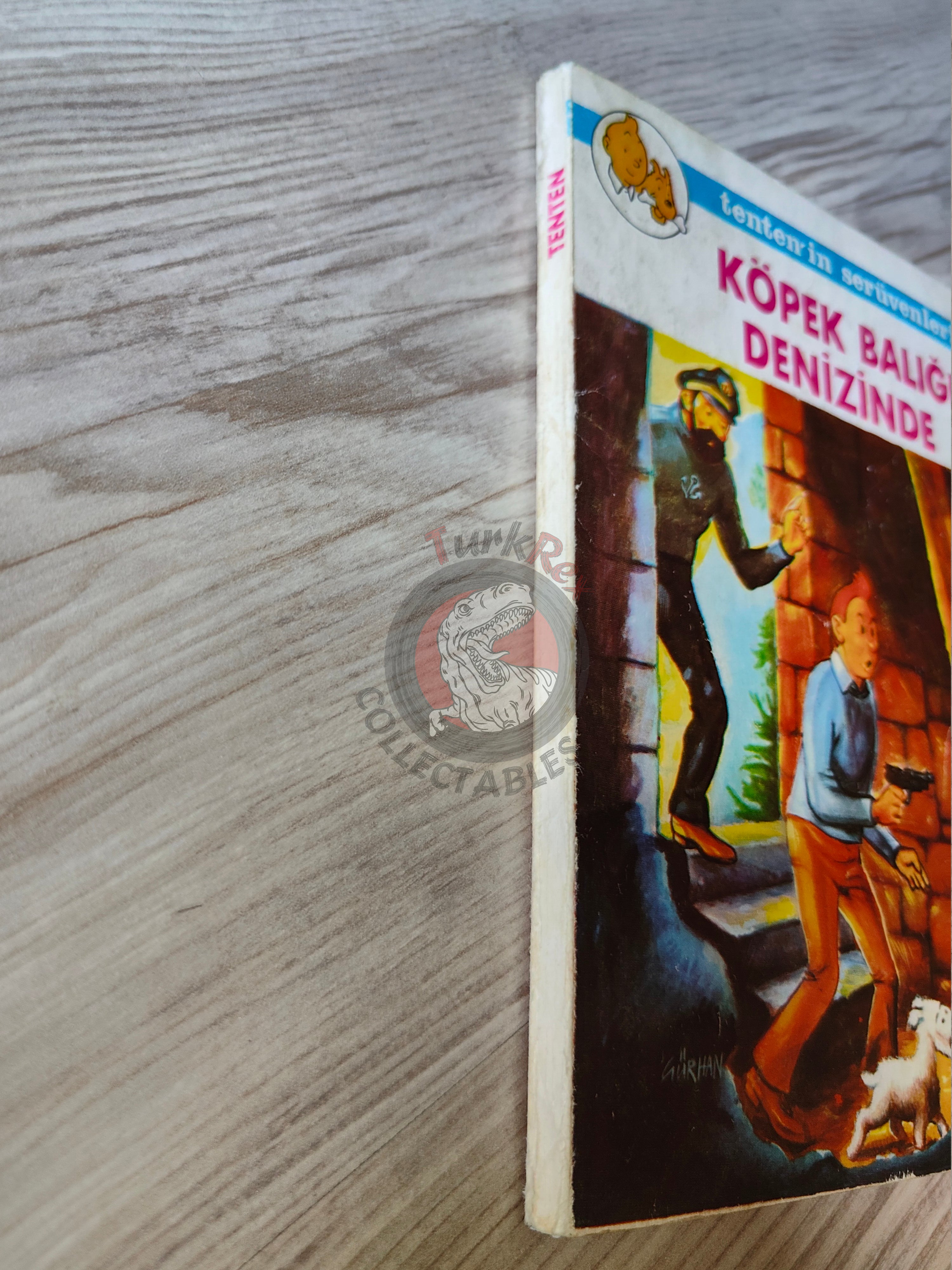 Tintin – Tintin and the Lake of Sharks mid 1980s Turkish Edition Comic Turkey 2