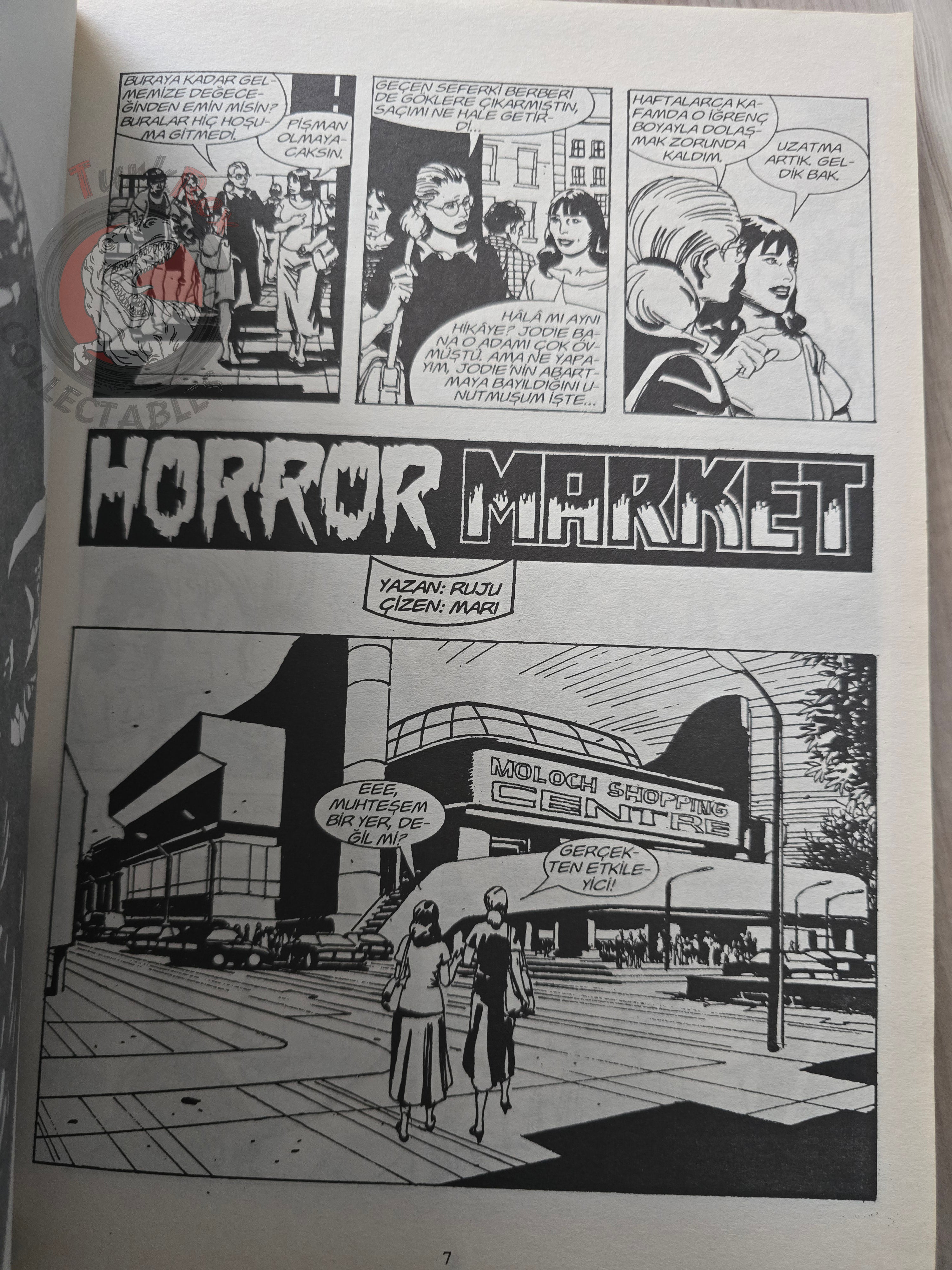 Dylan Dog Gigante #7 2004 Turkish Comic Turkey Horror Market