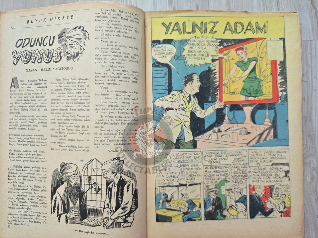 Çocuk Haftası Magazine 1962 Hansel and Gretel Turkish Comic Turkey