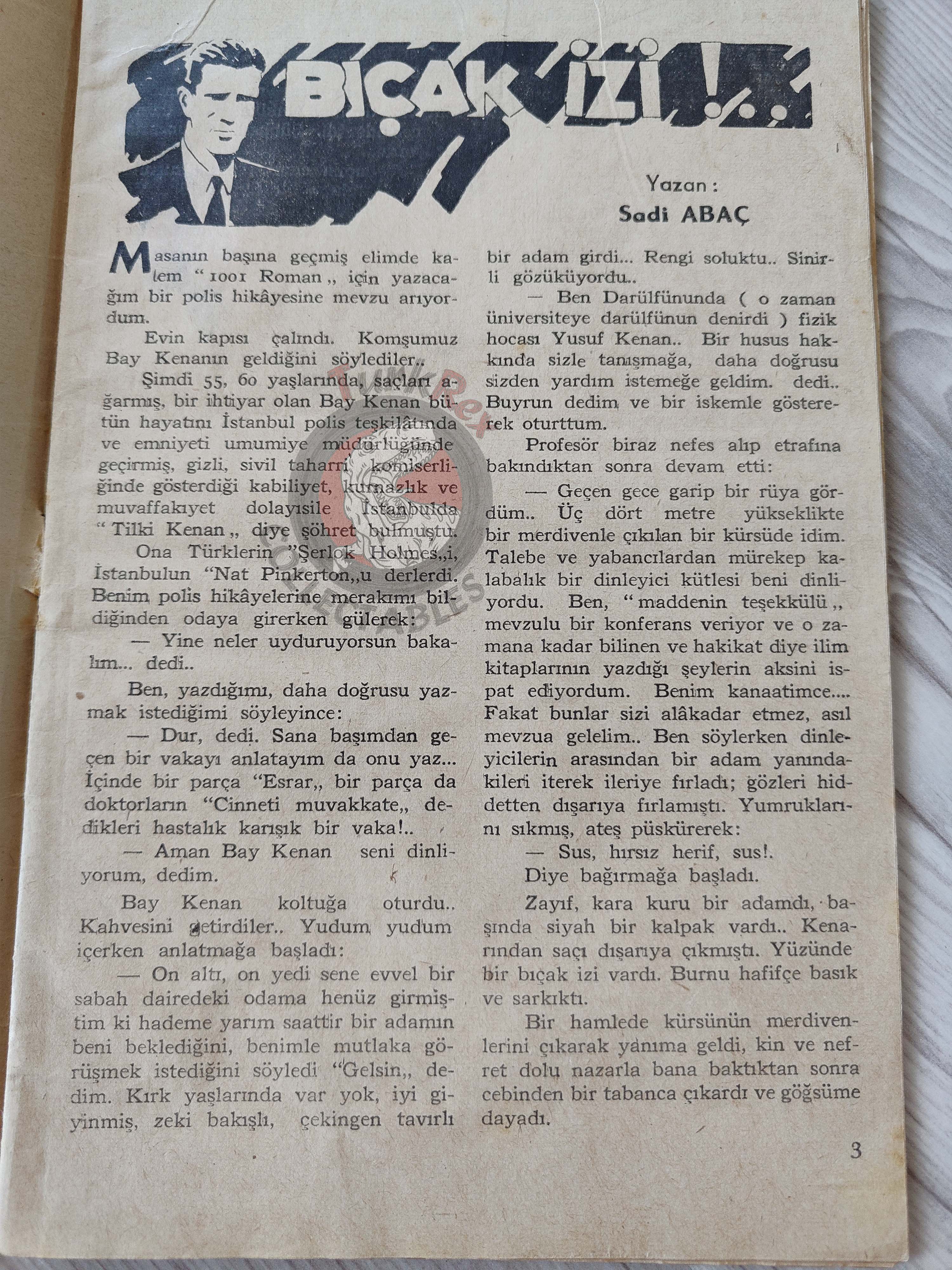 1001 Roman 1944 The Phantom - The Singh Brotherhood / The Sky Band Turkish Comic Mag Turkey