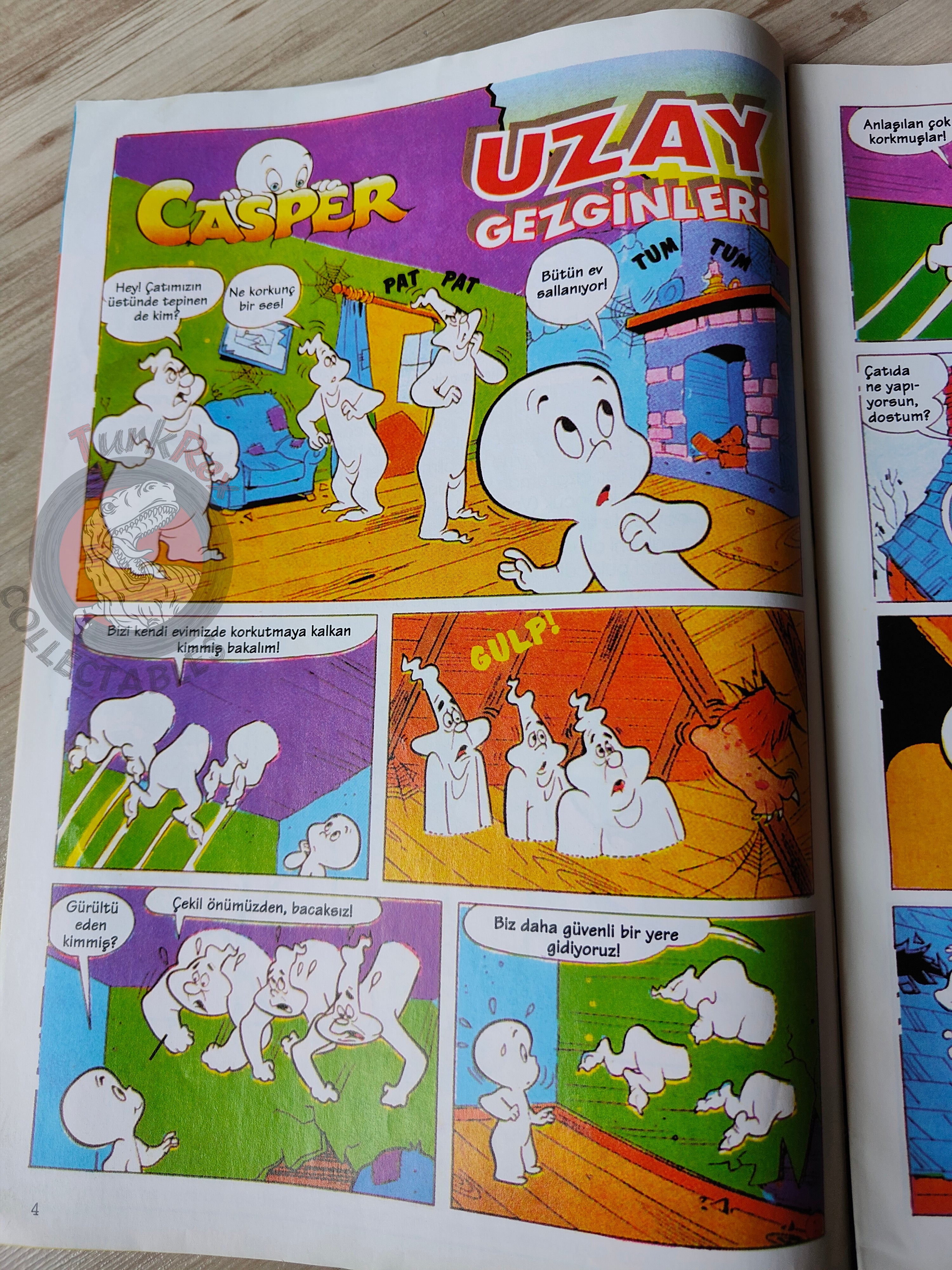Casper the Friendly Ghost Magazine – Issue #11 2006 Turkish Comic Turkey