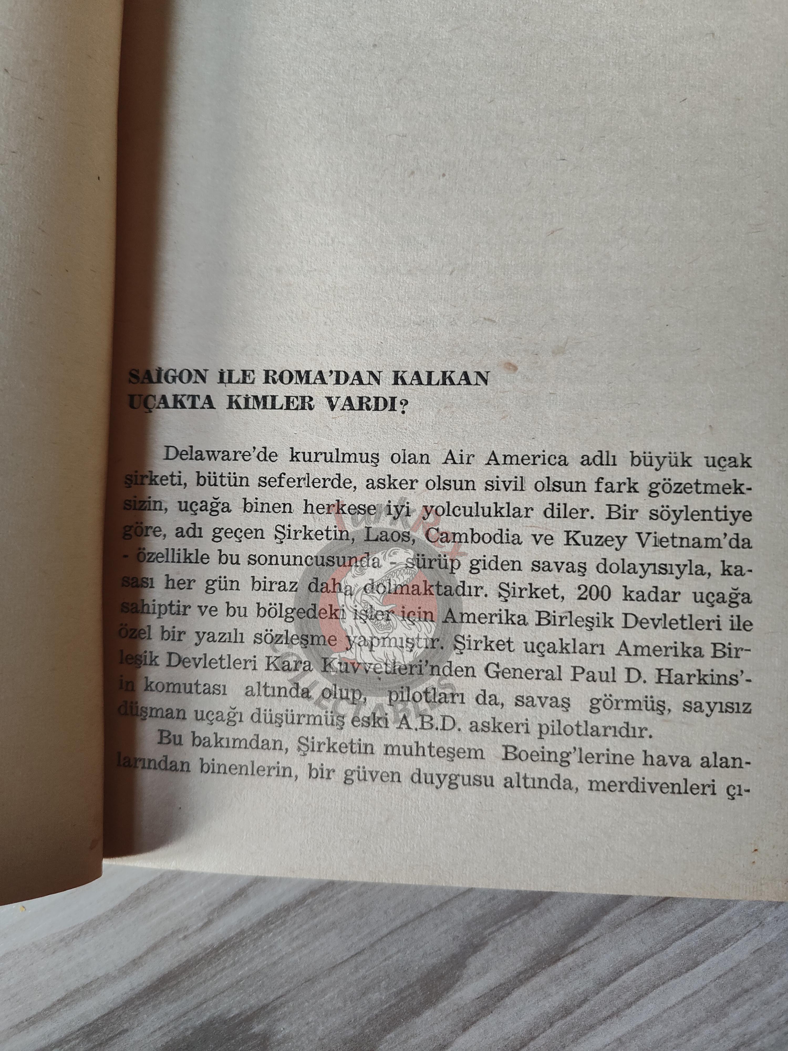 James Sullivan – Fernando Lamas: Rostov Plan 1966 1st Turkish Book Turkey