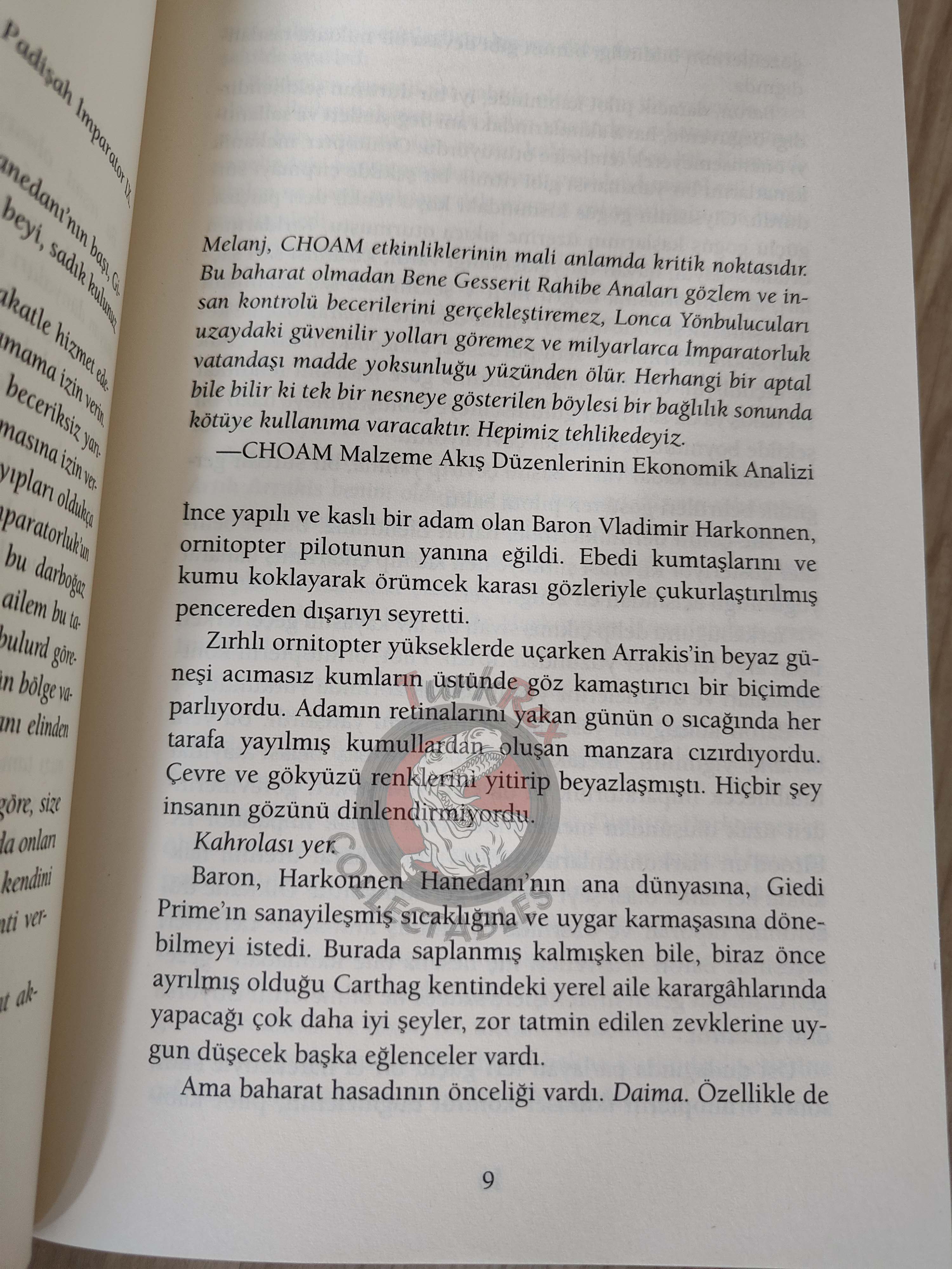 Brian Herbert – Dune House Atreides Turkish Book Turkey Prequel Trilogy