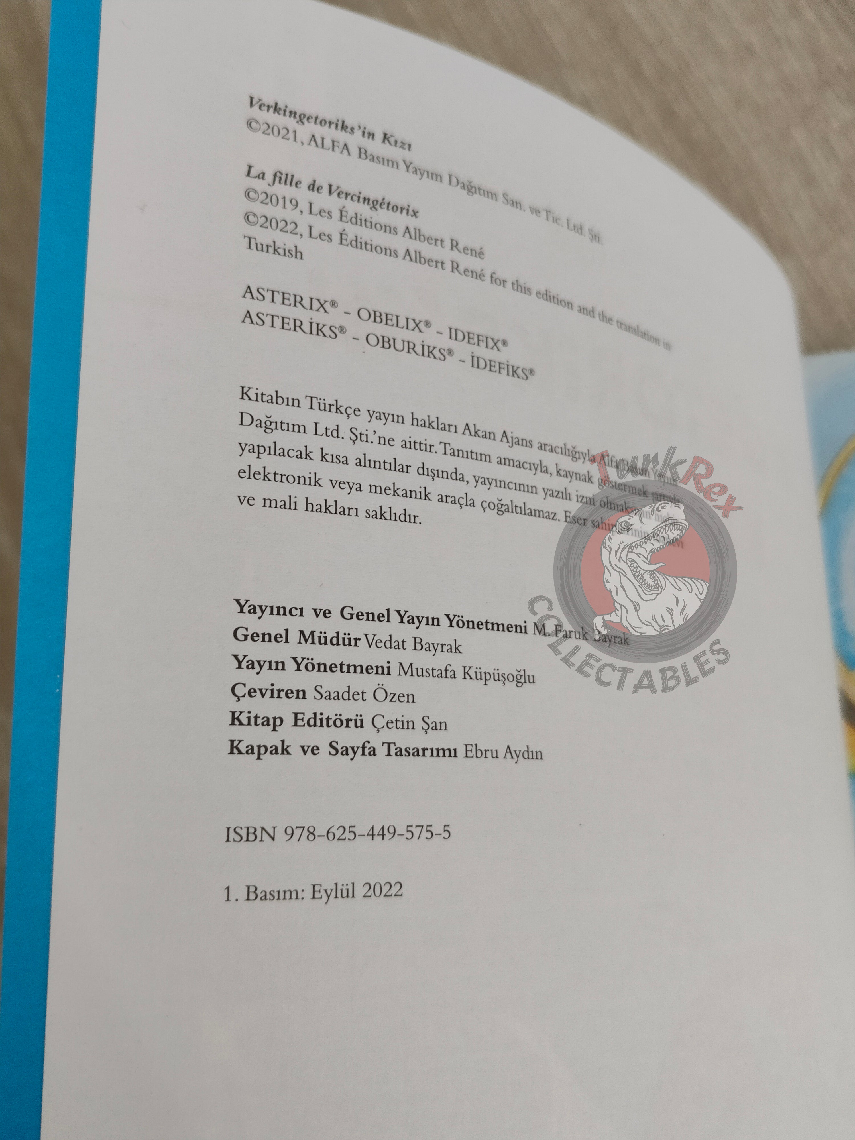 Asterix – Asterix and the Chieftain’s Daughter 2022 Turkish Edition Comic Turkey