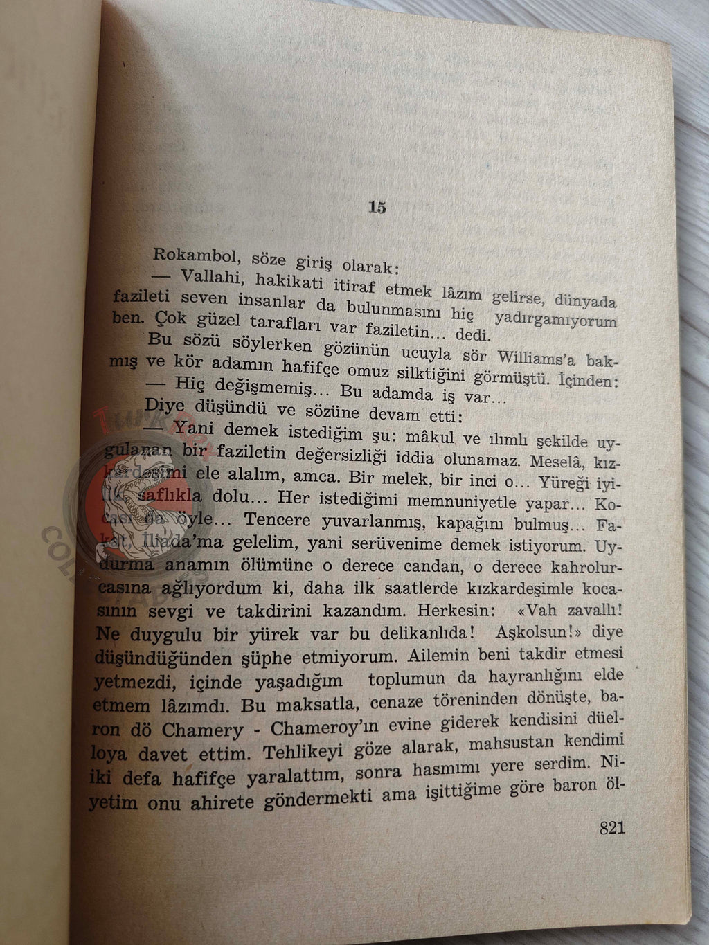 Pierre Alexis Ponson du Terrail – Rocambole 6 Le Gentilhomme Pauvre 1970 Turkish Book Turkey