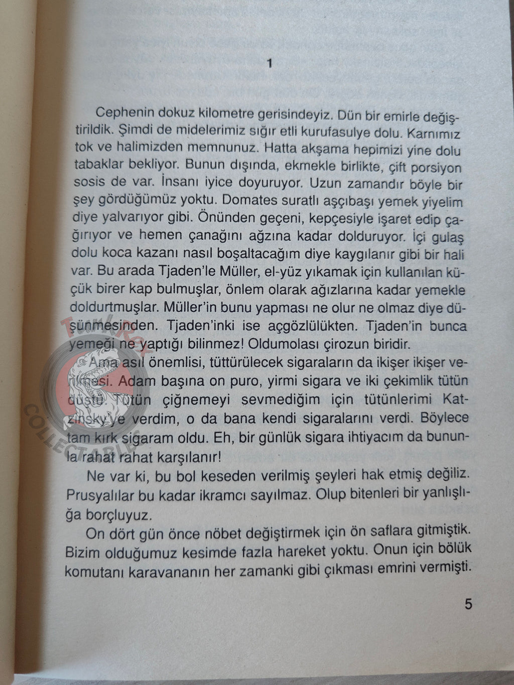 Erich Maria Remarque – All Quiet on the Western Front  2007  Turkish Book Turkey