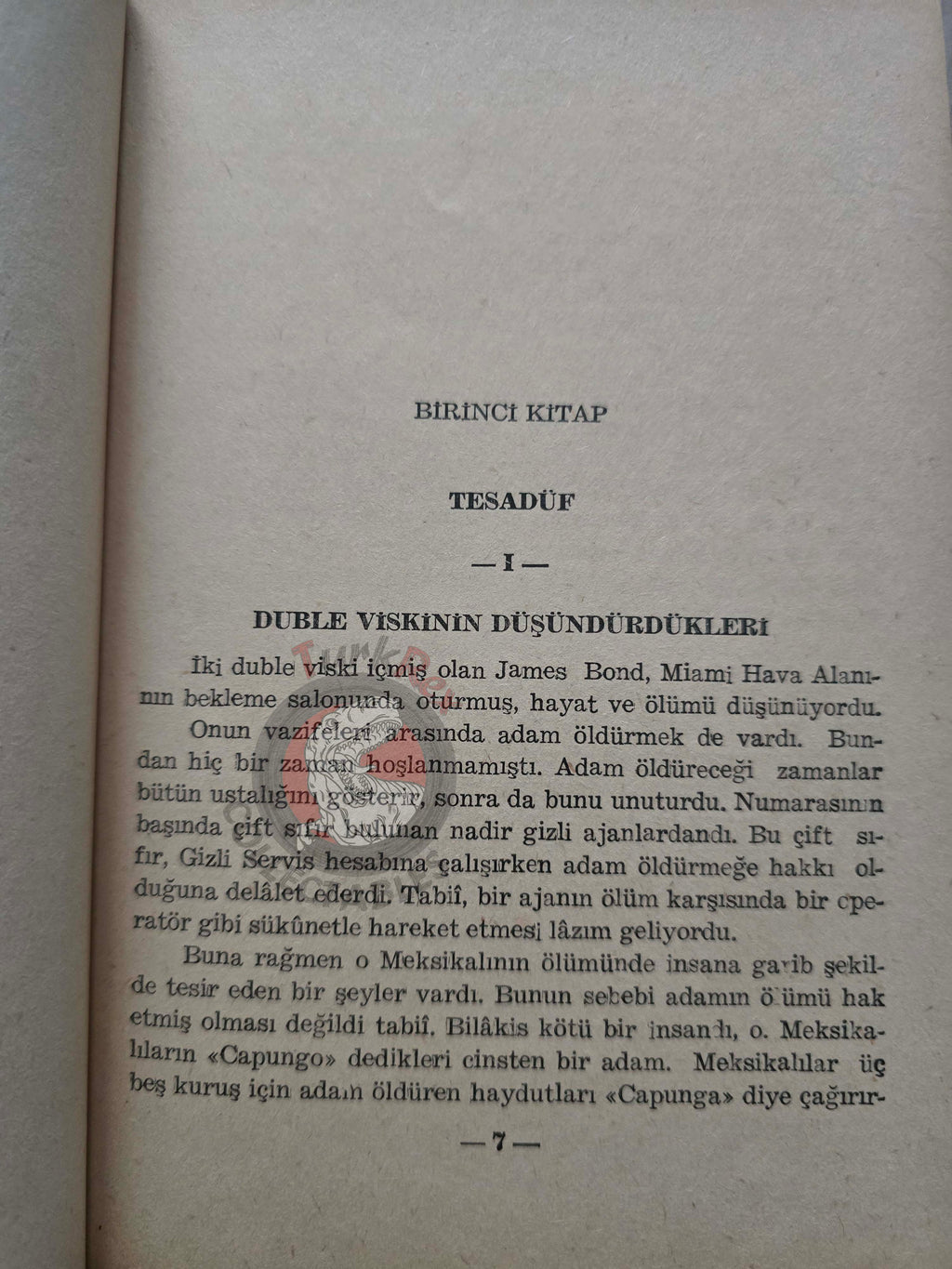 James Bond - Goldfinger 1965 Turkish Book Turkey Ian Fleming