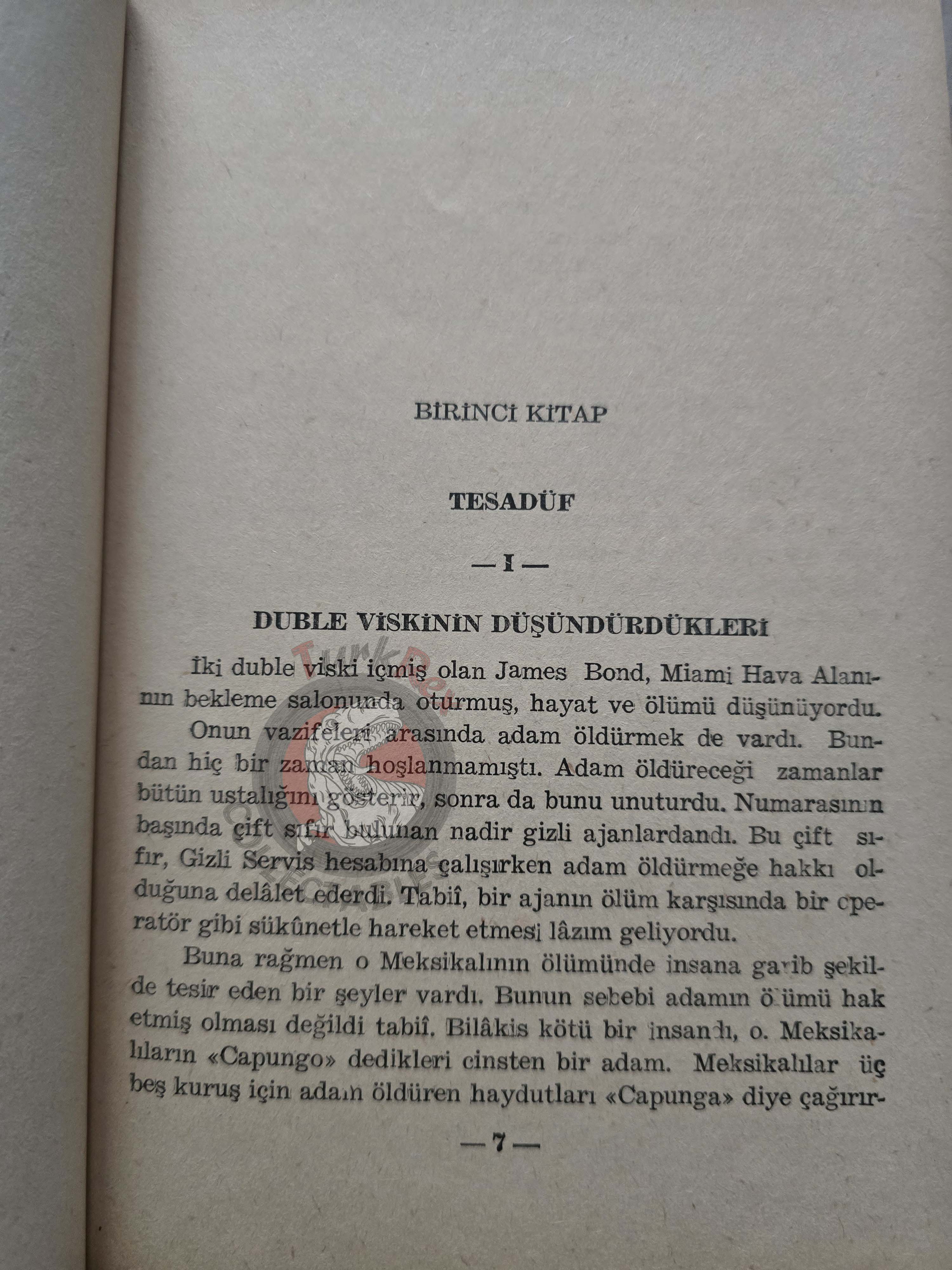James Bond - Goldfinger 1965 Turkish Book Turkey Ian Fleming
