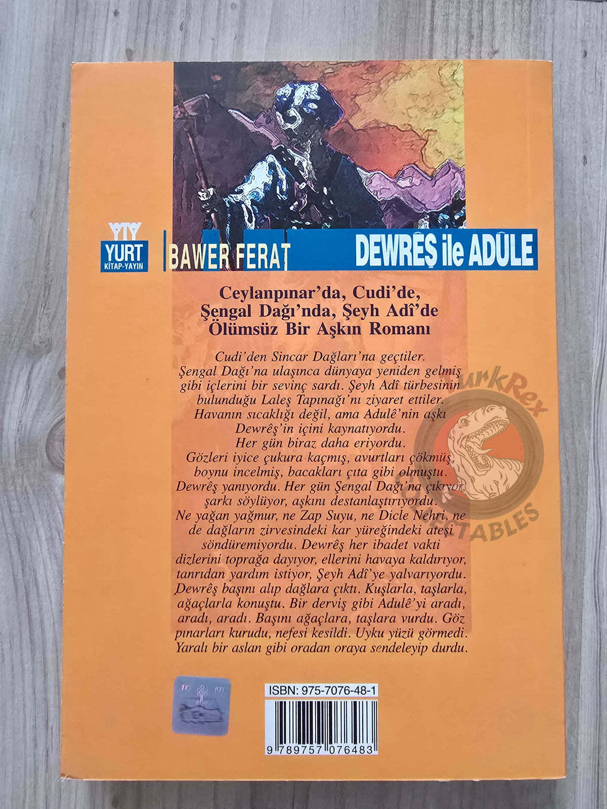 Bawer Ferat – Incurable Love: Dewresh and Adule 2002 Turkish Book Turkey