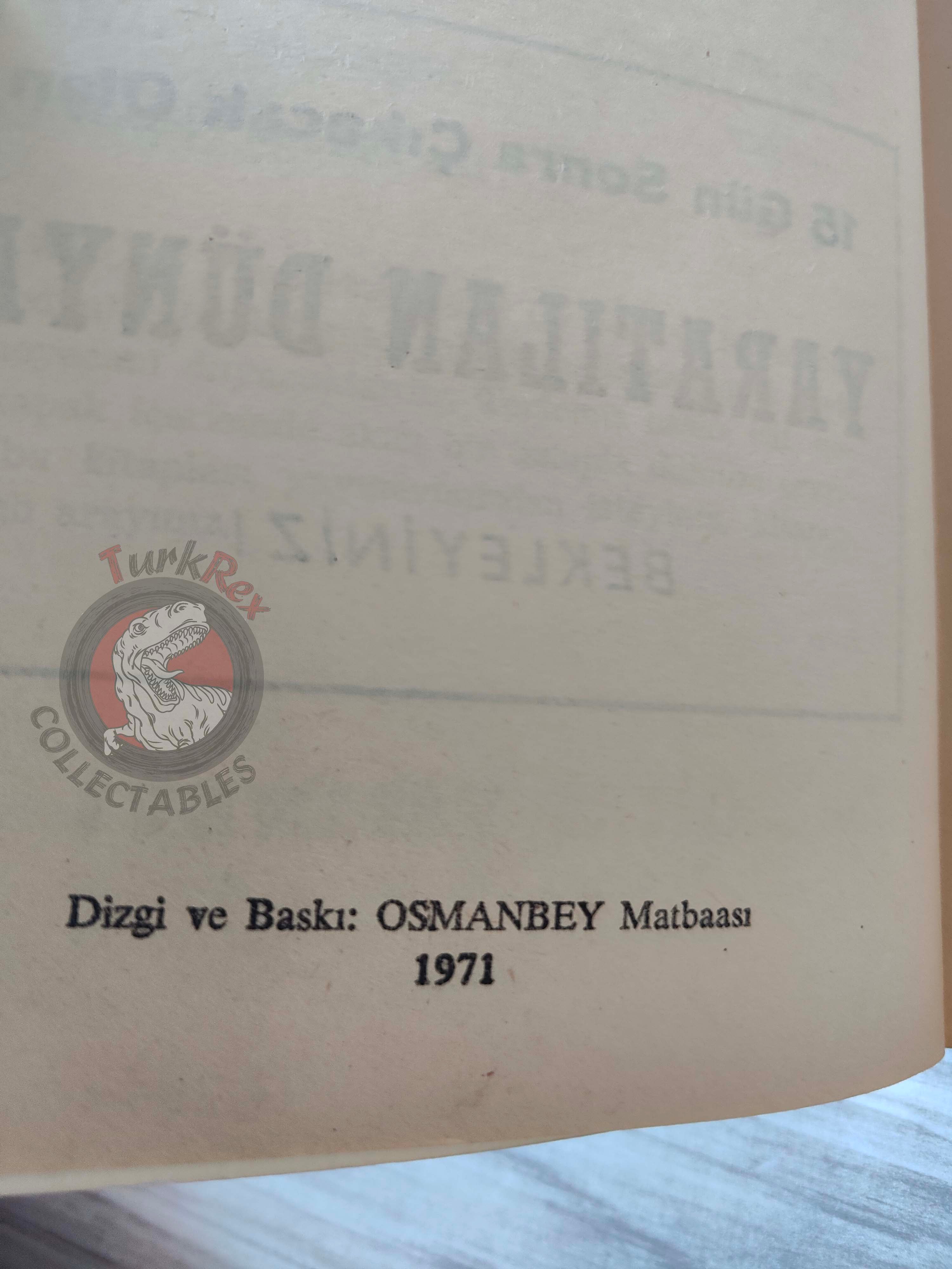 Margaret St. Clair – Agent of the Unknown 1971 1st Turkish Book Turkey