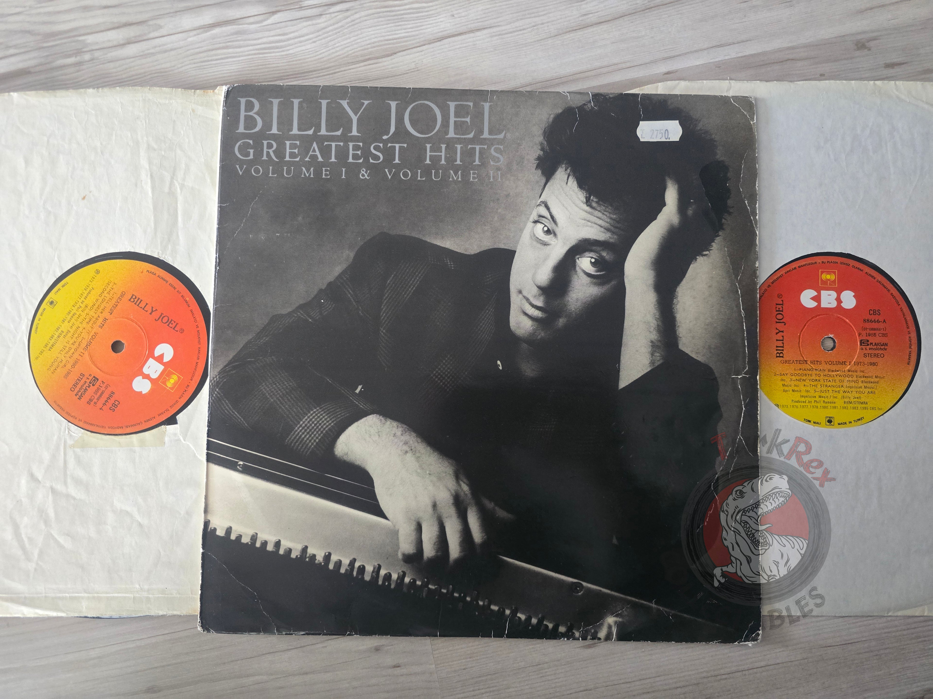 Billy Joel – Greatest Hits Volume I & Volume II Turkish Pressing Vinyl Turkey Edition