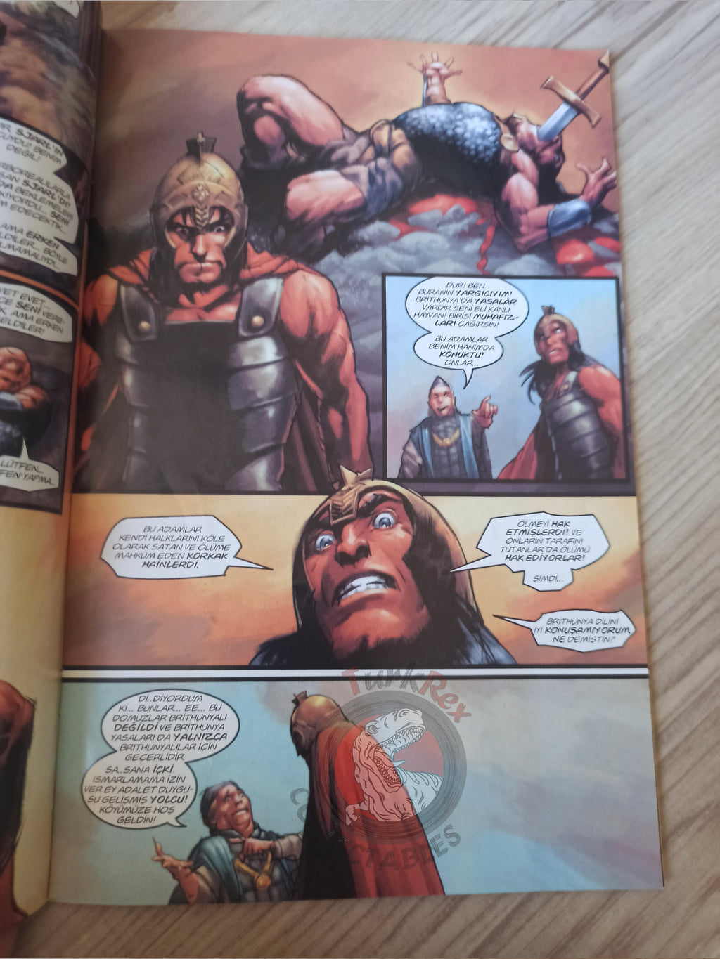 Conan the Legend #7 Turkish Comic Turkey Dark Horse Comics