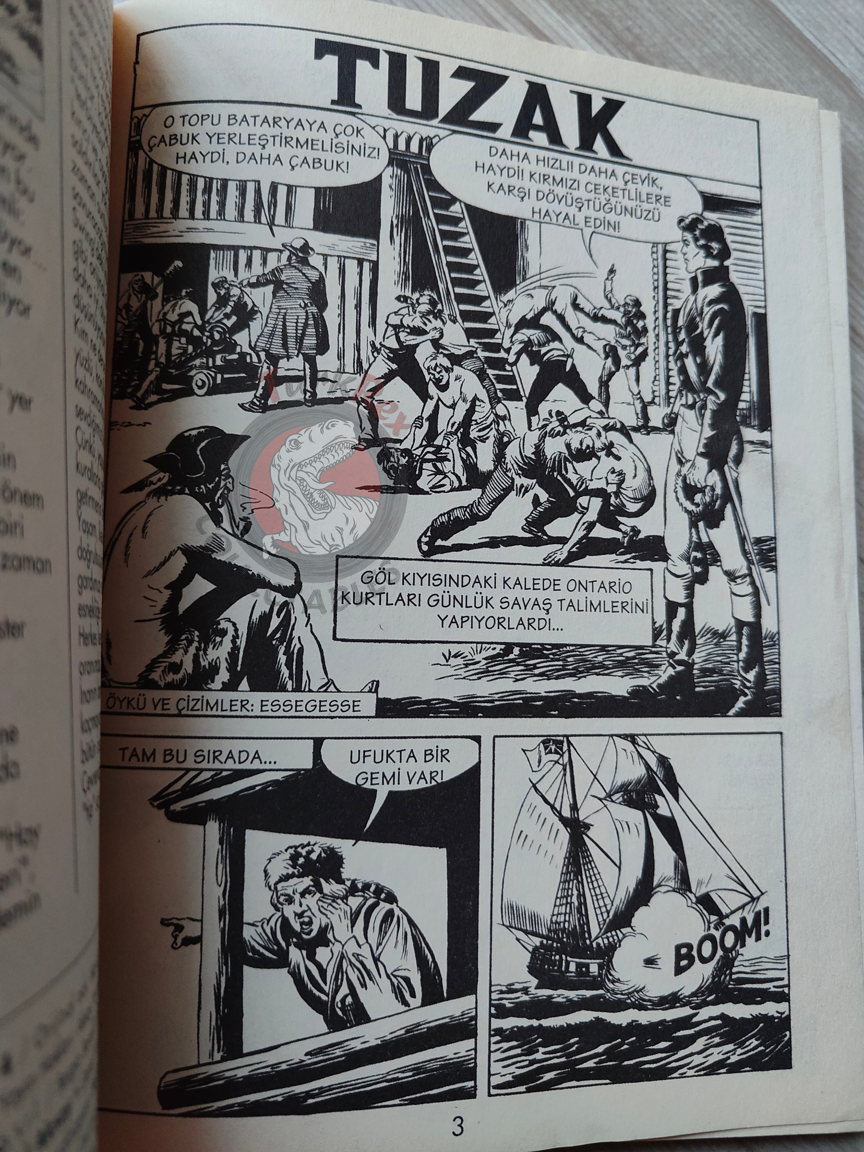 Comandante Mark #4 Turkish Edition Comic Turkey #7 #8