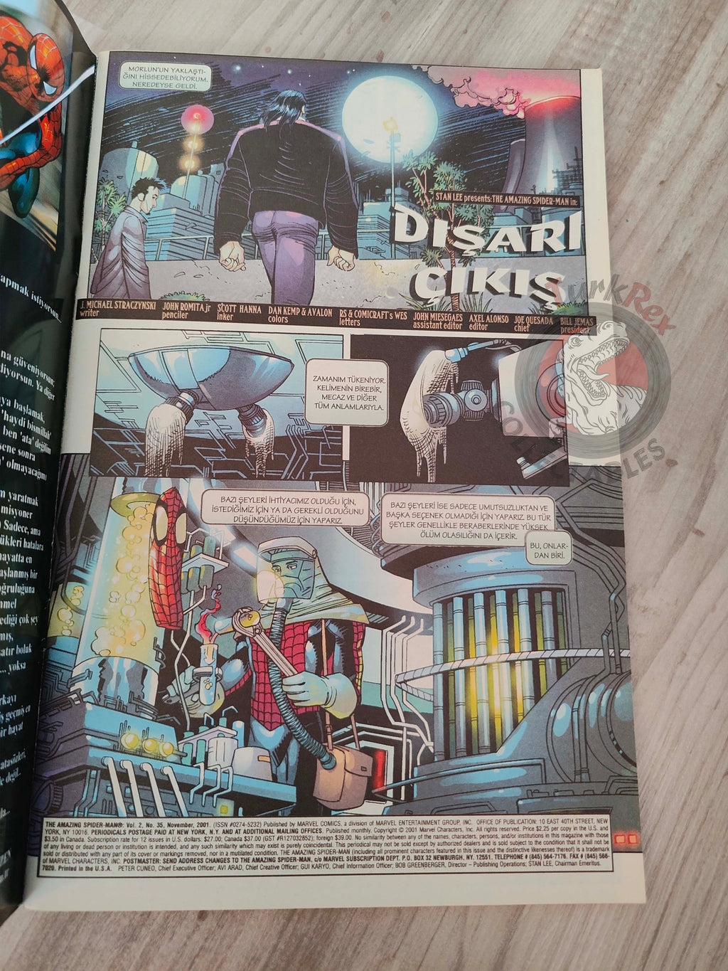 Spider-Man #6 2003 Turkish Comic Turkey The Amazing #35 Peter Parker #35