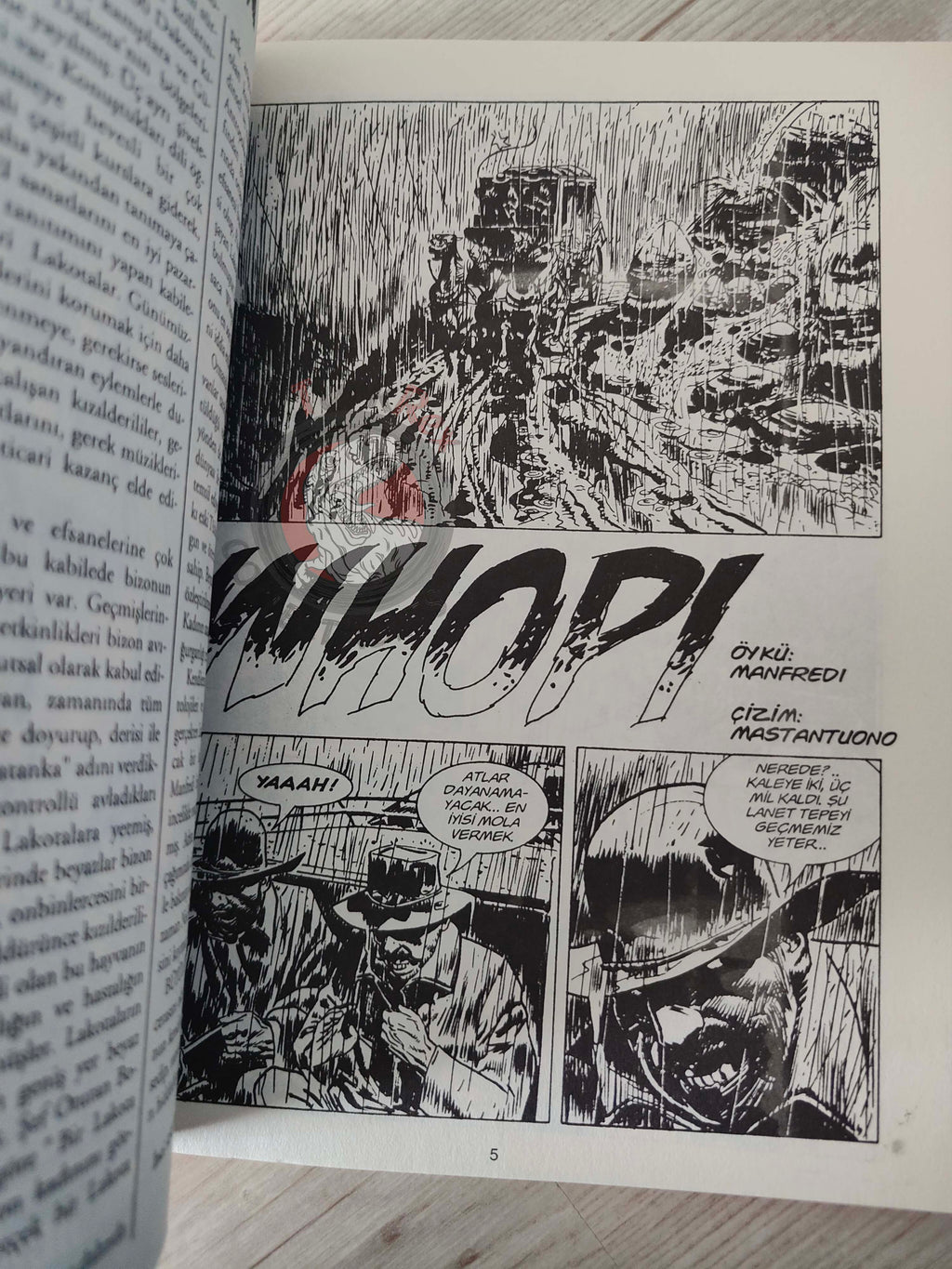 Magico Vento #5 Whopi 2003 Turkish Comic Turkey Bonelli