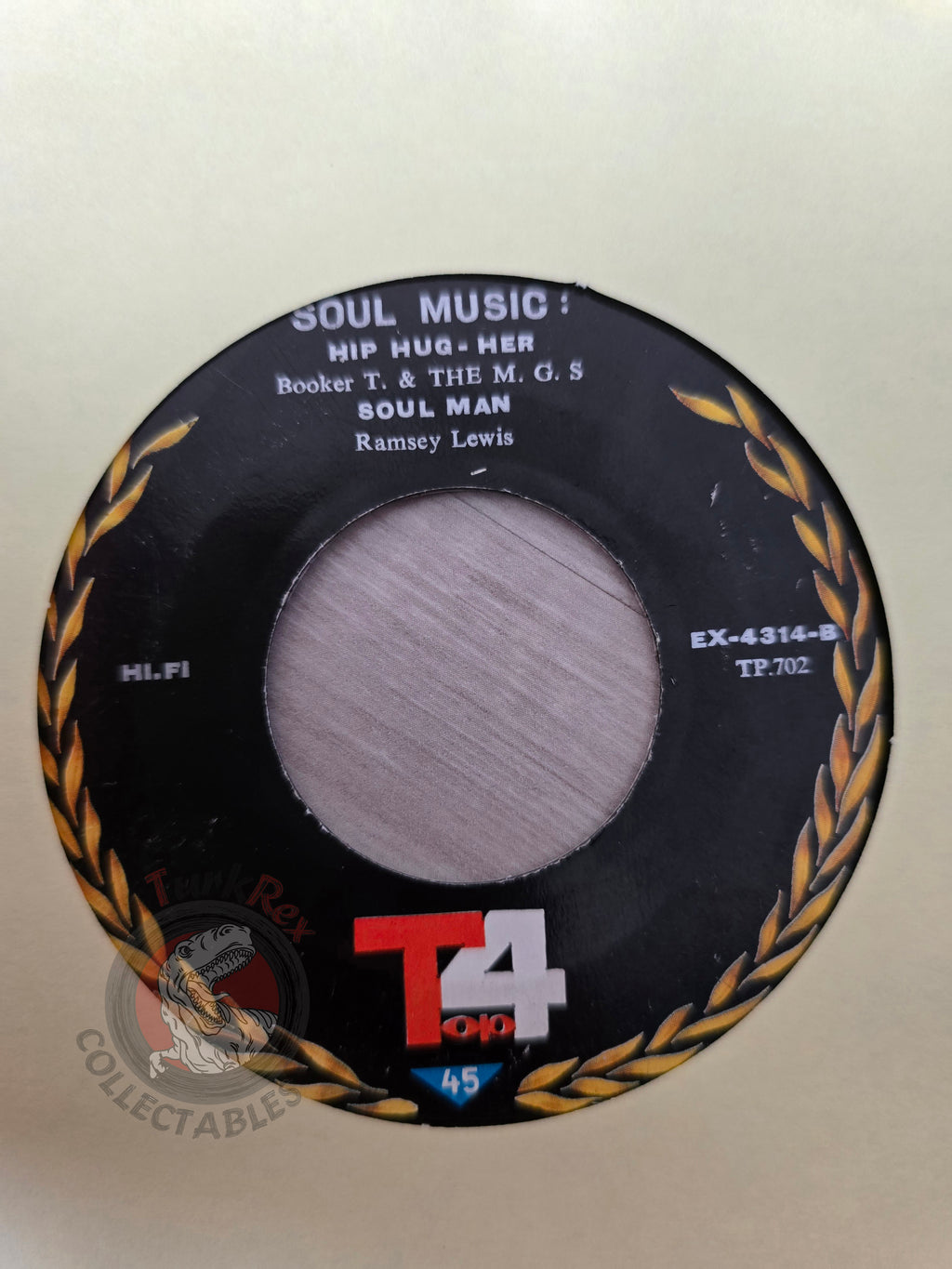 Booker T & The MG's / Ramsey Lewis – Soul Music 7" Iran Pressing Vinyl Iranian Edition