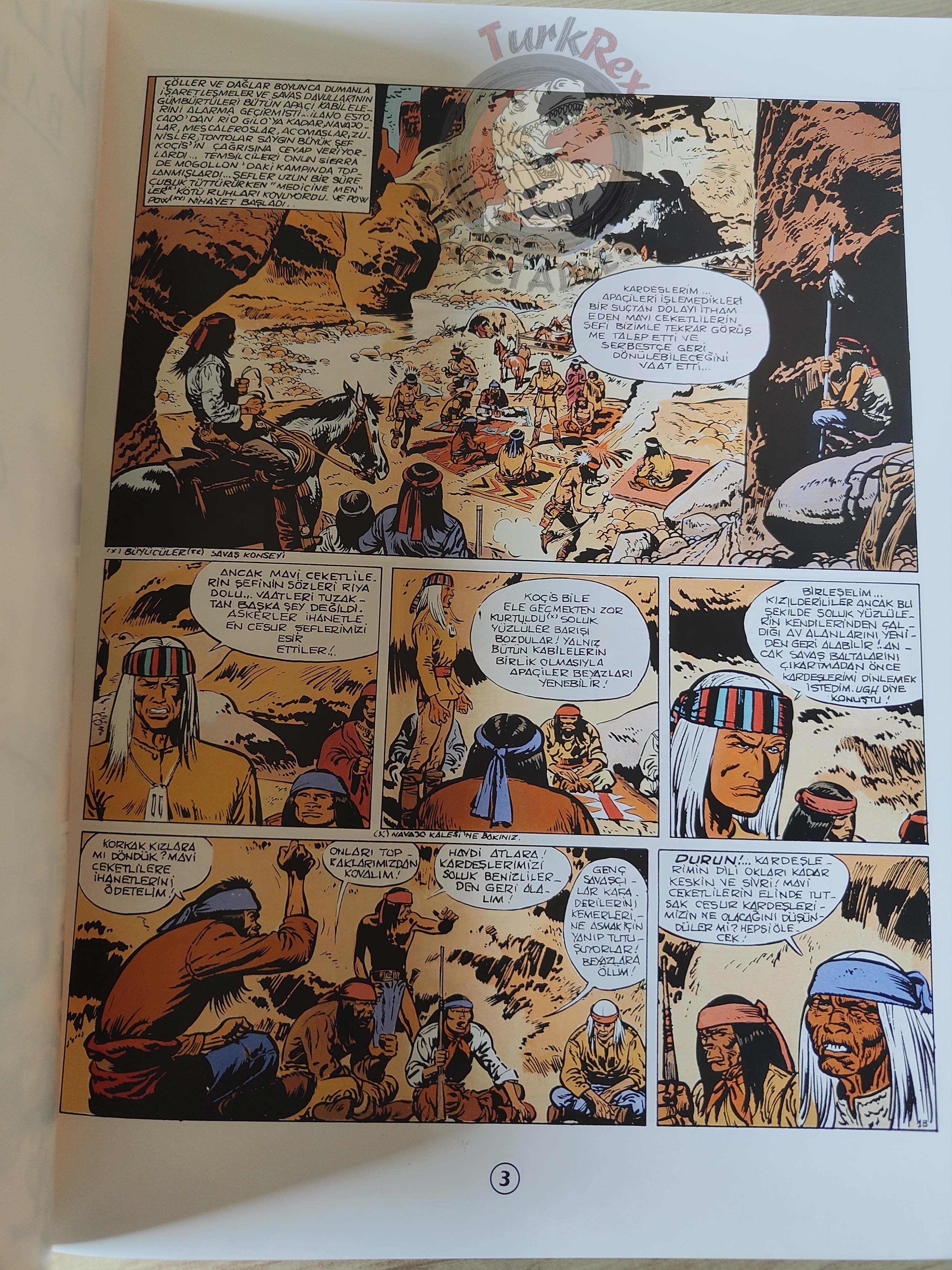 Blueberry #2 – Thunder in the West 2003 1st Edition Turkish Comic Turkey
