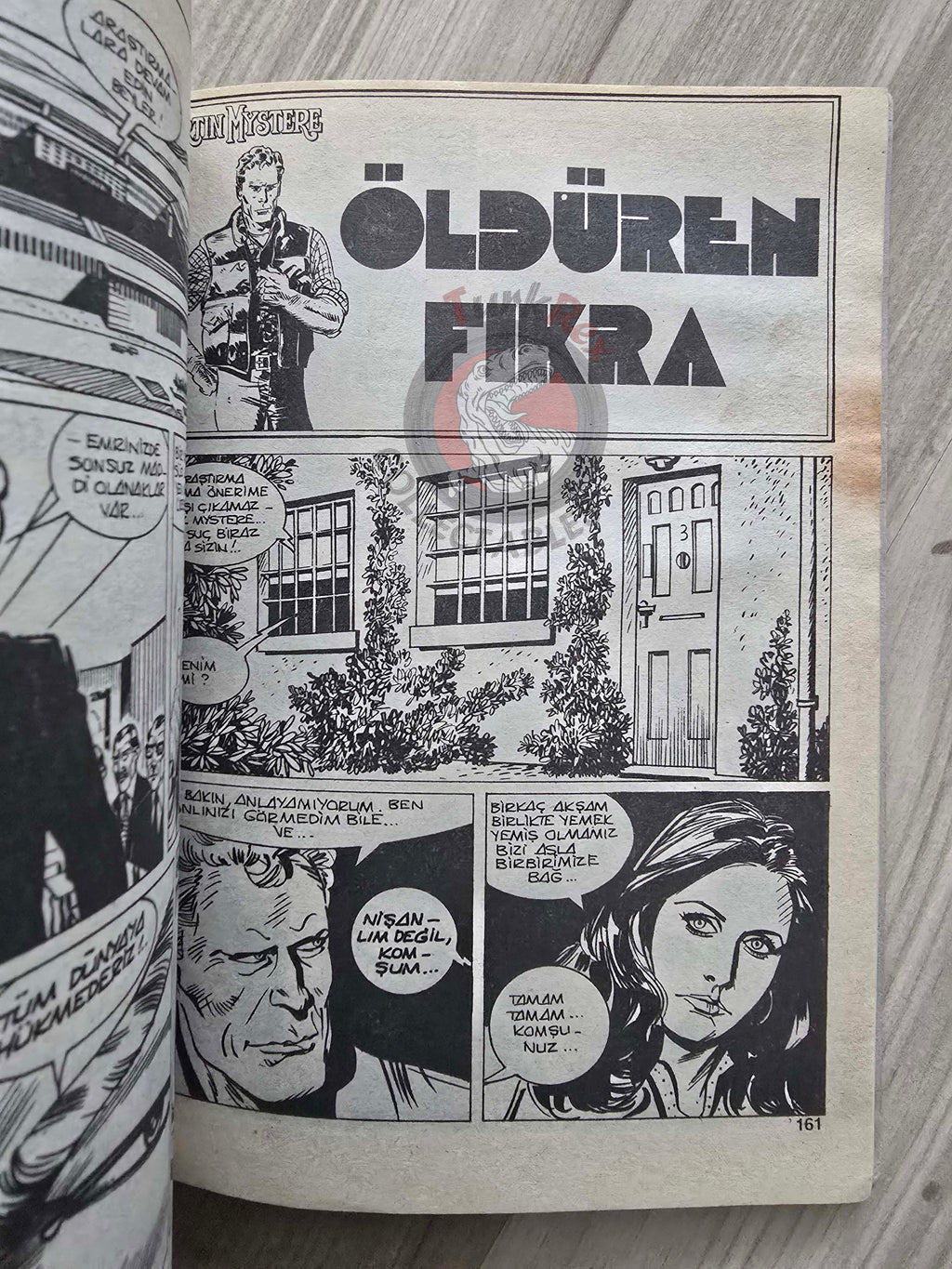 Martin Mystère #27 Morte al Varietà 80s Turkish Comic Turkey #69 #71