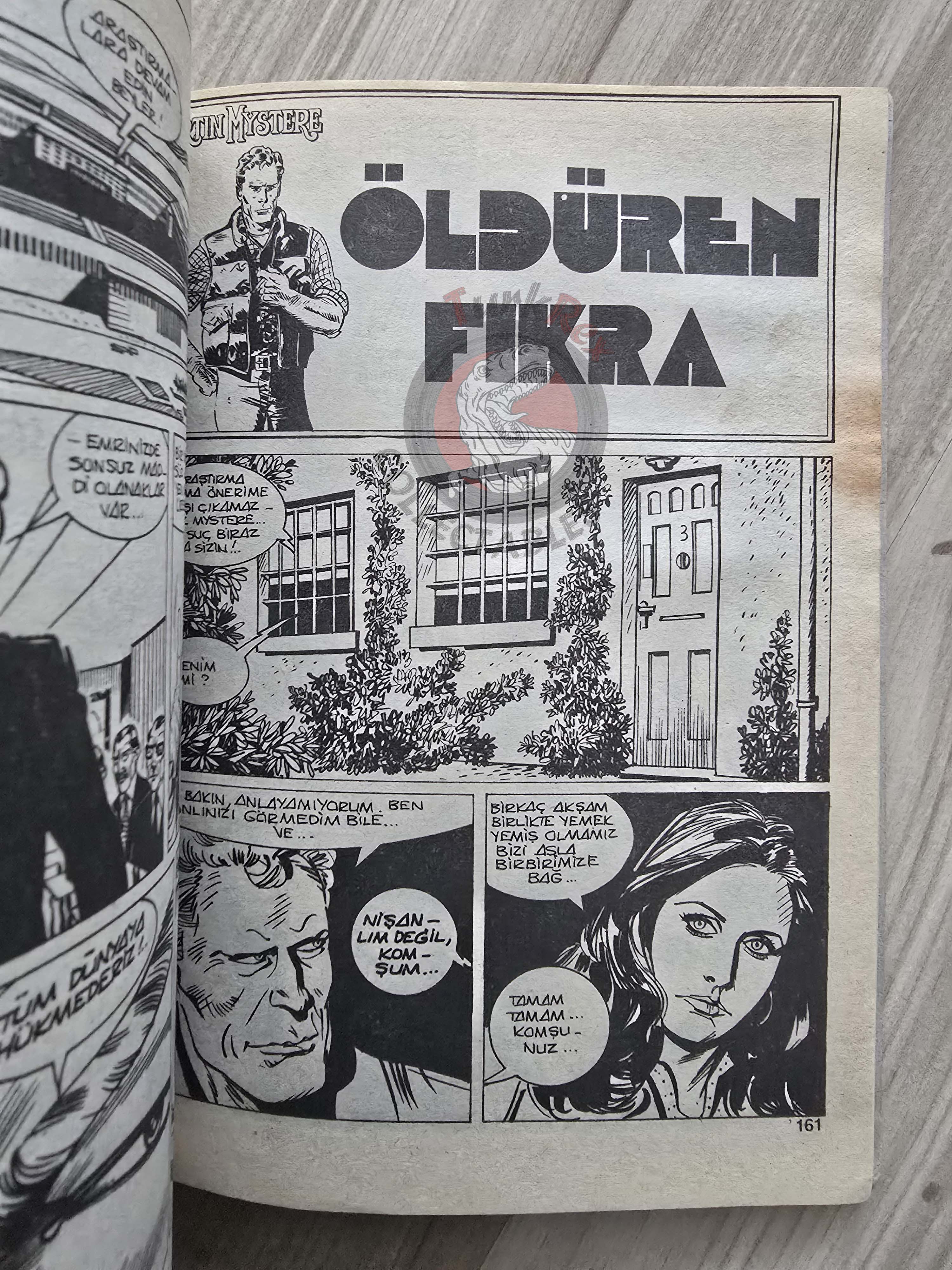 Martin Mystère #27 Morte al Varietà 80s Turkish Comic Turkey #69 #71