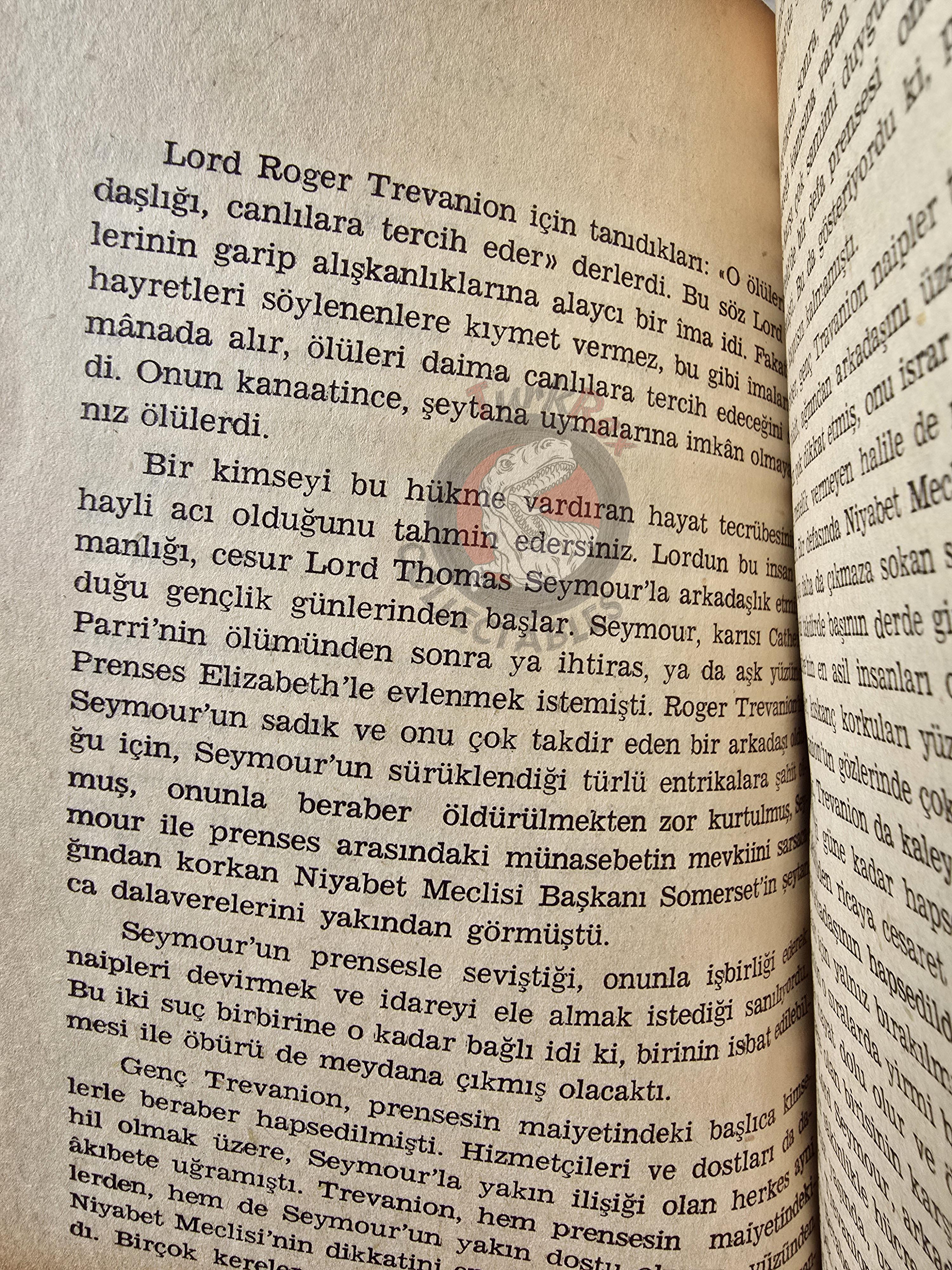 Rafael Sabatini – The Hound of God 1964 1st Turkish Book Turkey