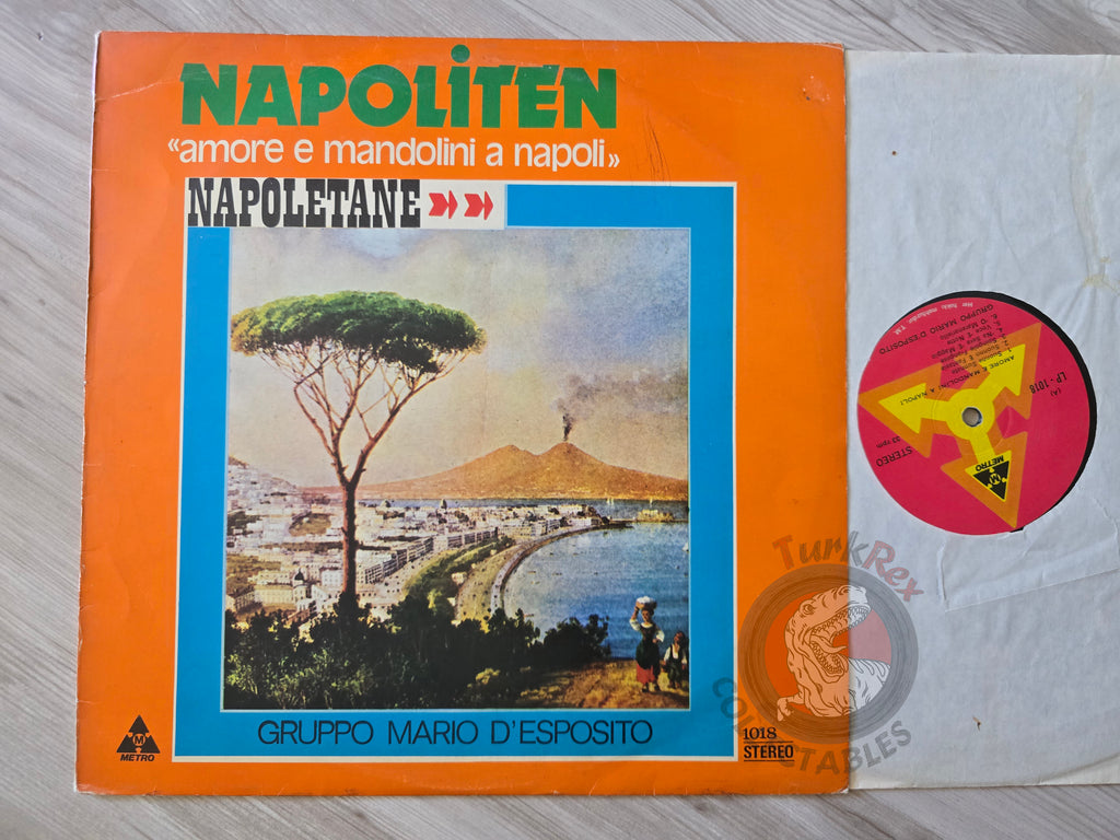 Gruppo Mario D'Esposito – Napoliten (Amore E Mandolini A Napoli) Turkish Pressing Vinyl Turkey Edition